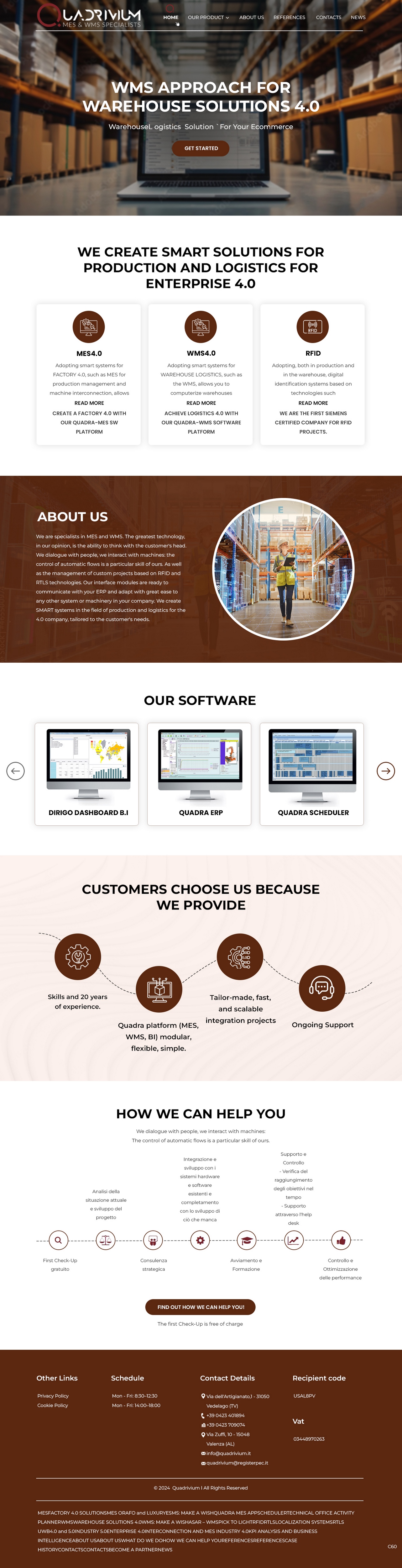 Diseño Web por pb para Quadrivium Srl | Diseño #34065440