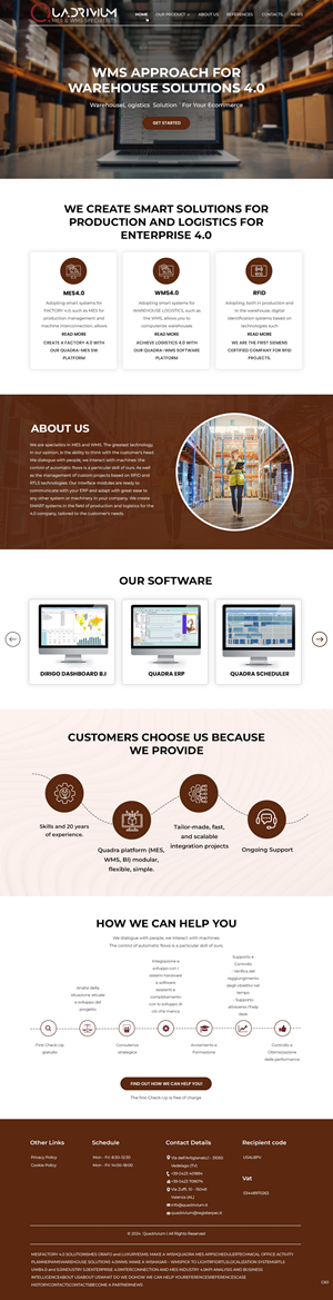 Diseño Web por pb para Quadrivium Srl | Diseño: #34065440