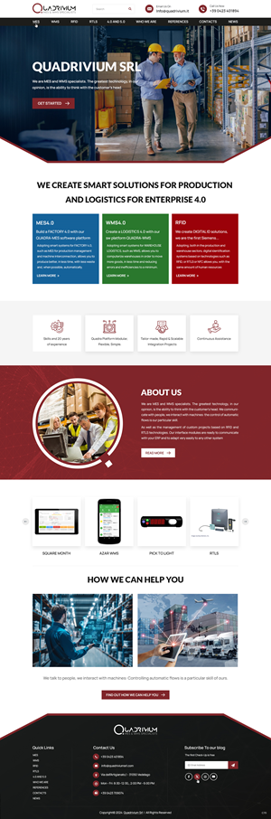 Diseño Web por pb para Quadrivium Srl | Diseño: #34065443