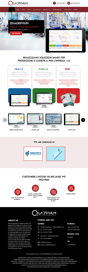 Diseño Web por pb para Quadrivium Srl | Diseño: #34077691