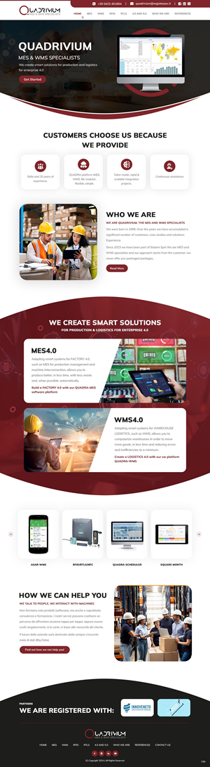 Diseño Web por pb para Quadrivium Srl | Diseño: #34077695