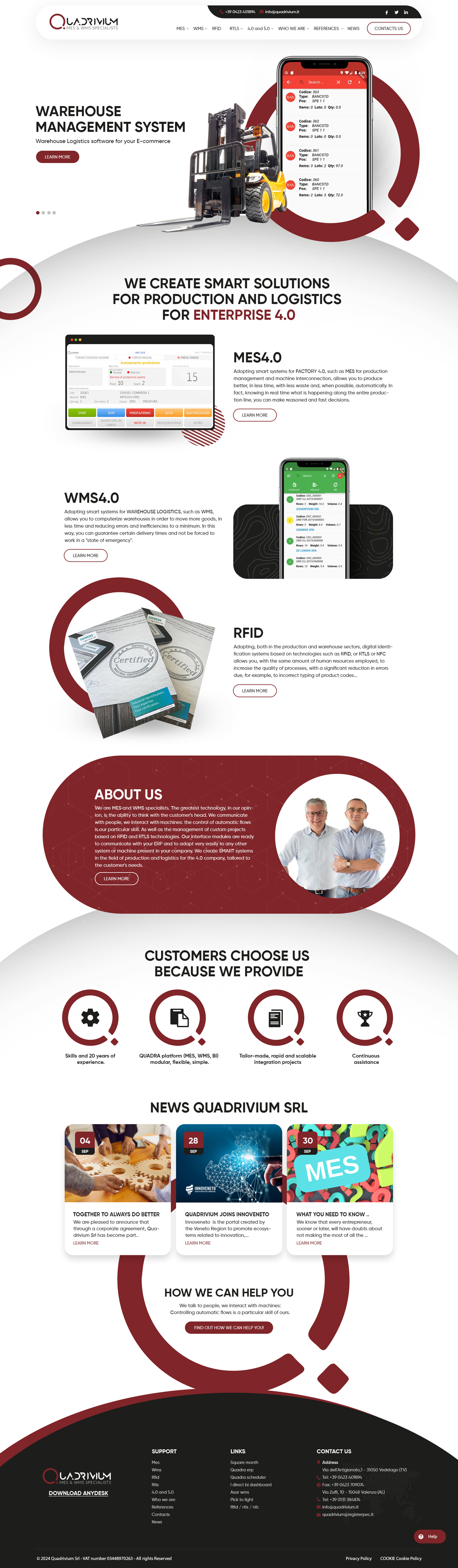 Diseño Web por nzdesigners para Quadrivium Srl | Diseño #34077447