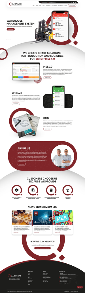 Web Design par nzdesigners pour Quadrivium Srl | Design : #34077447