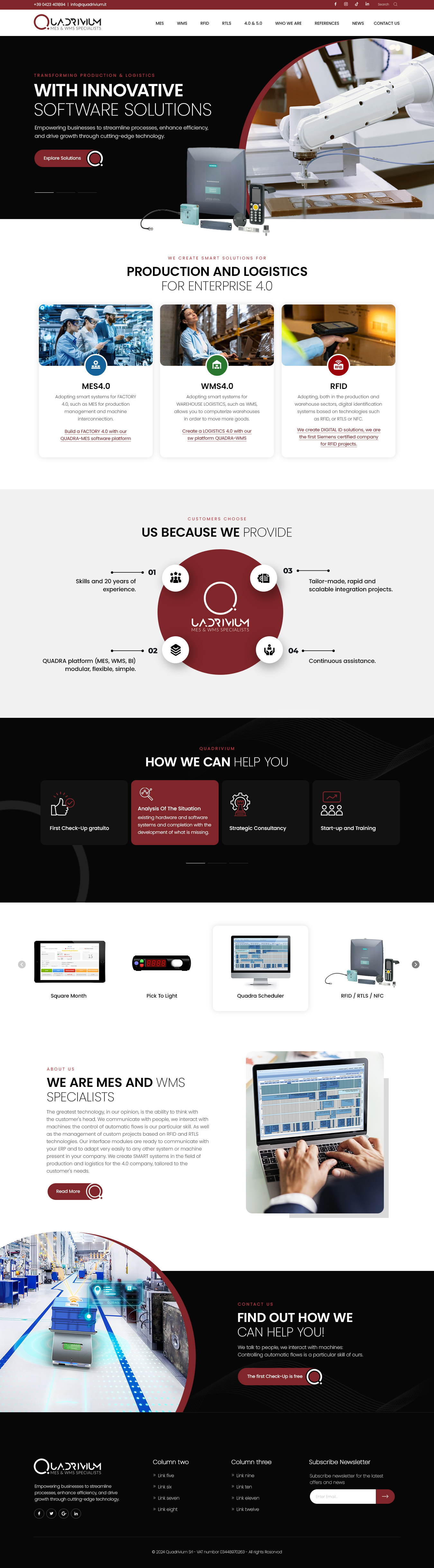Diseño Web por nzdesigners para Quadrivium Srl | Diseño #34077448