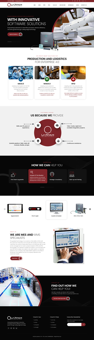 Web Design par nzdesigners pour Quadrivium Srl | Design : #34077448