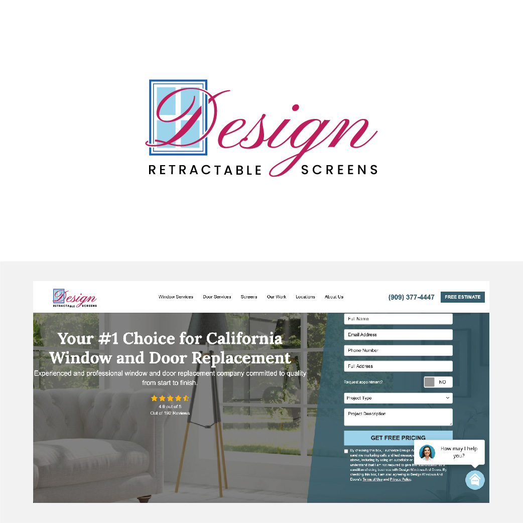 Design de Logo par Brandhero pour Design Windows & Doors, Inc. | Design #34138448