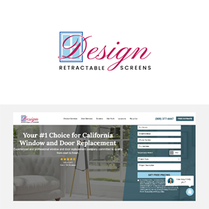 Logo Design by Brandhero for Design Windows & Doors, Inc. | Design: #34138448