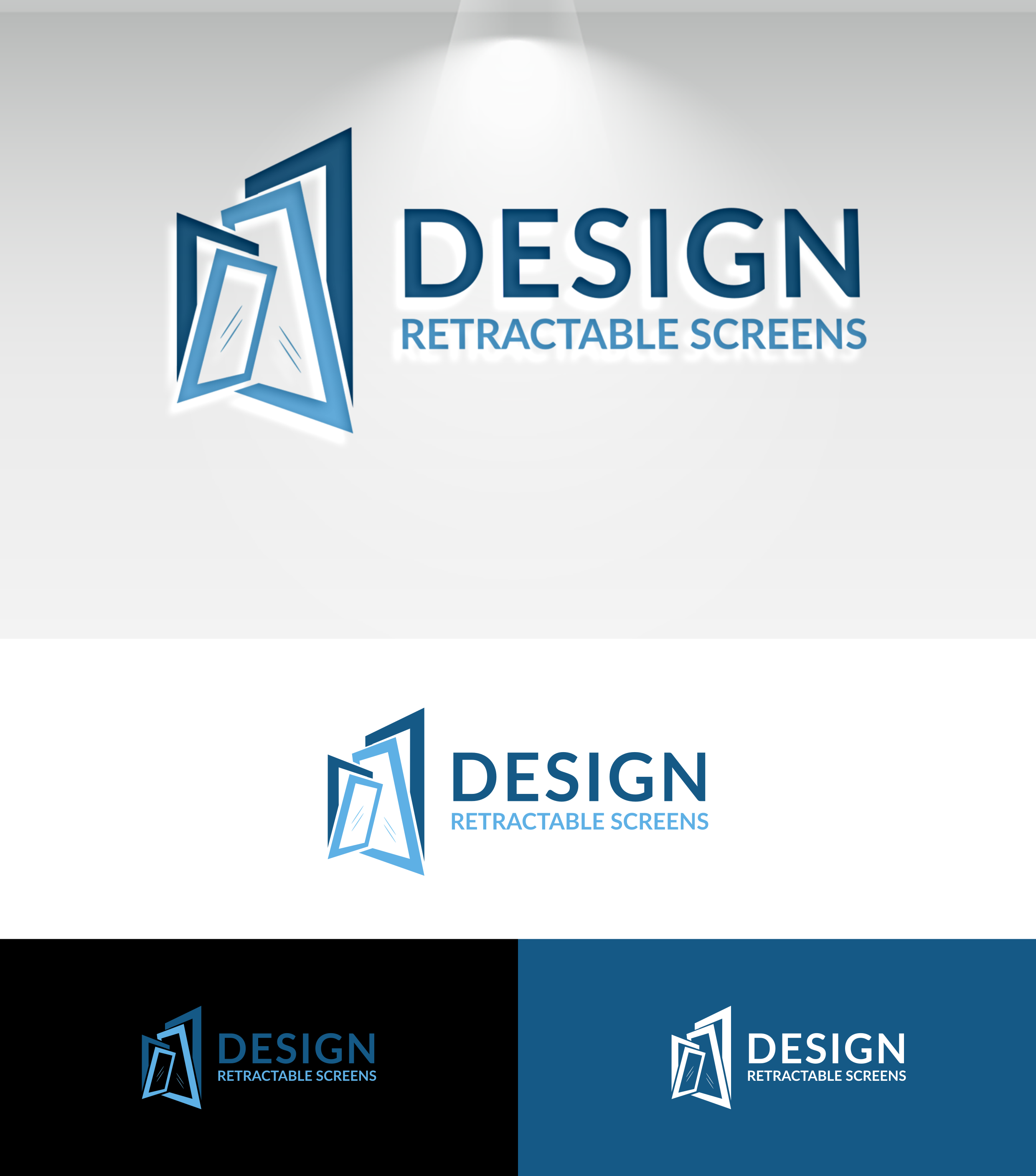 Logo Design by DesigNooox for Design Windows & Doors, Inc. | Design #34064661