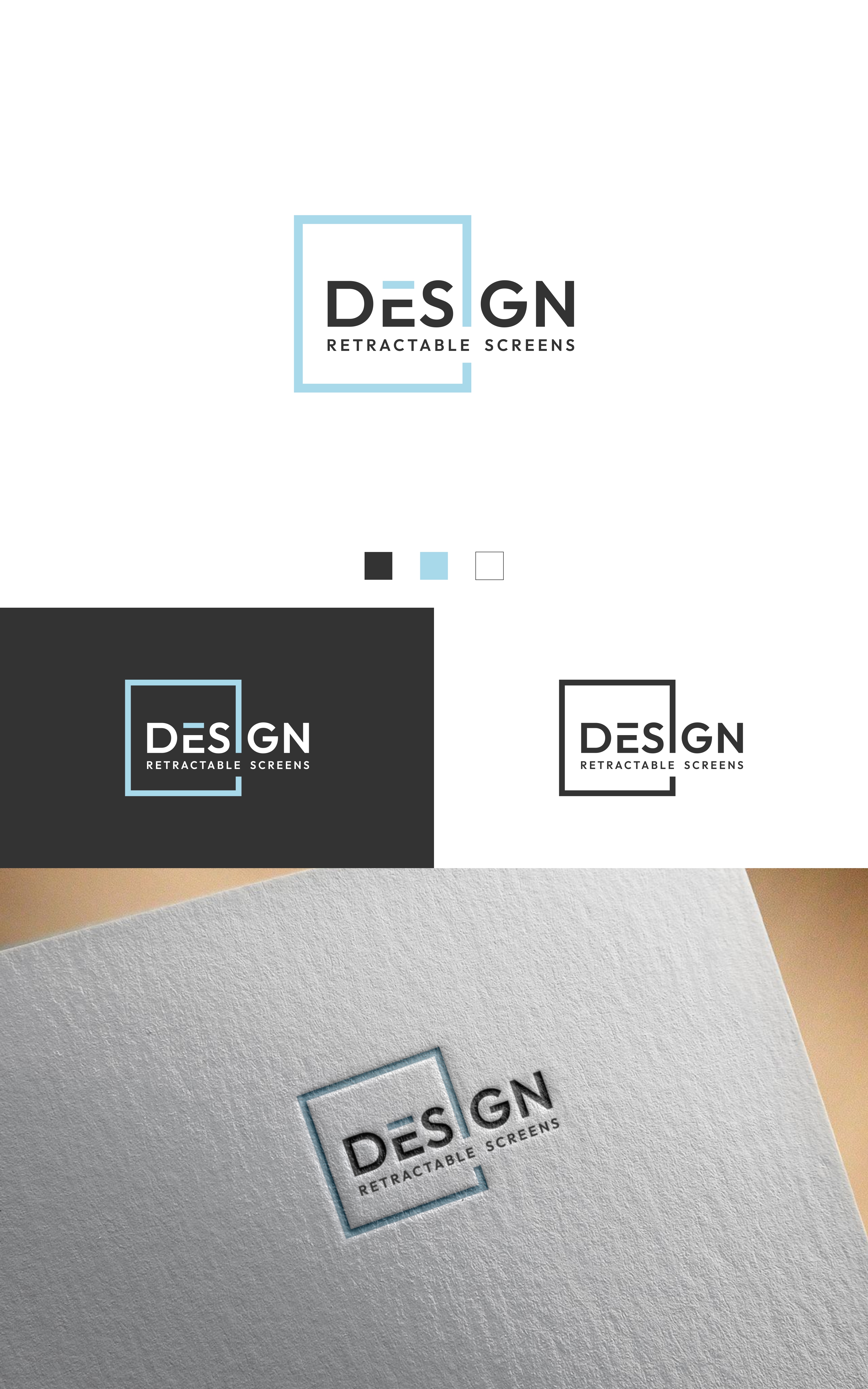 Logo Design by Dell_a.Design for Design Windows & Doors, Inc. | Design #34060051