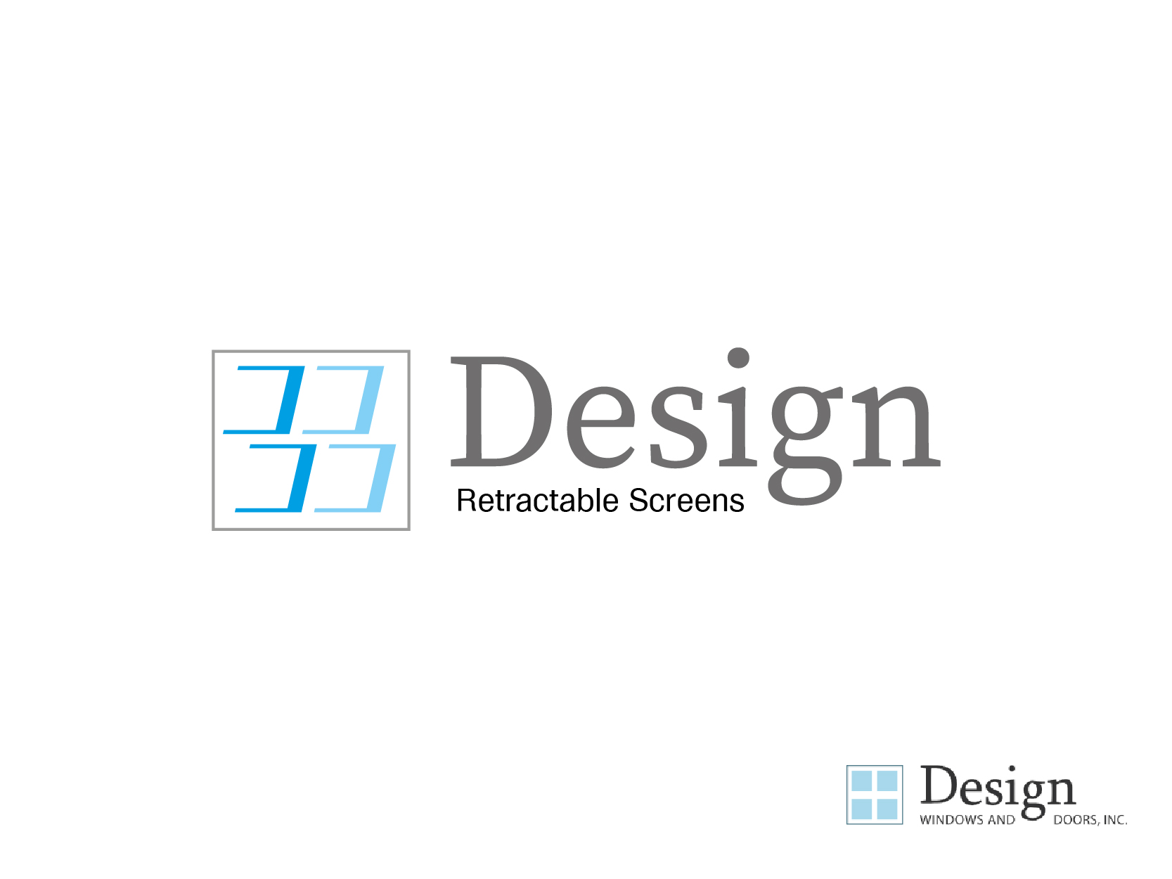 Logo Design by DesArd for Design Windows & Doors, Inc. | Design #34132731