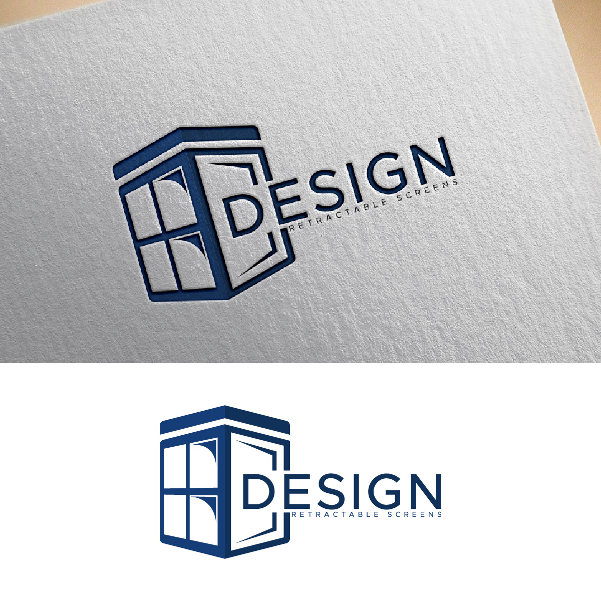Logo Design by fly  design for Design Windows & Doors, Inc. | Design #34063737