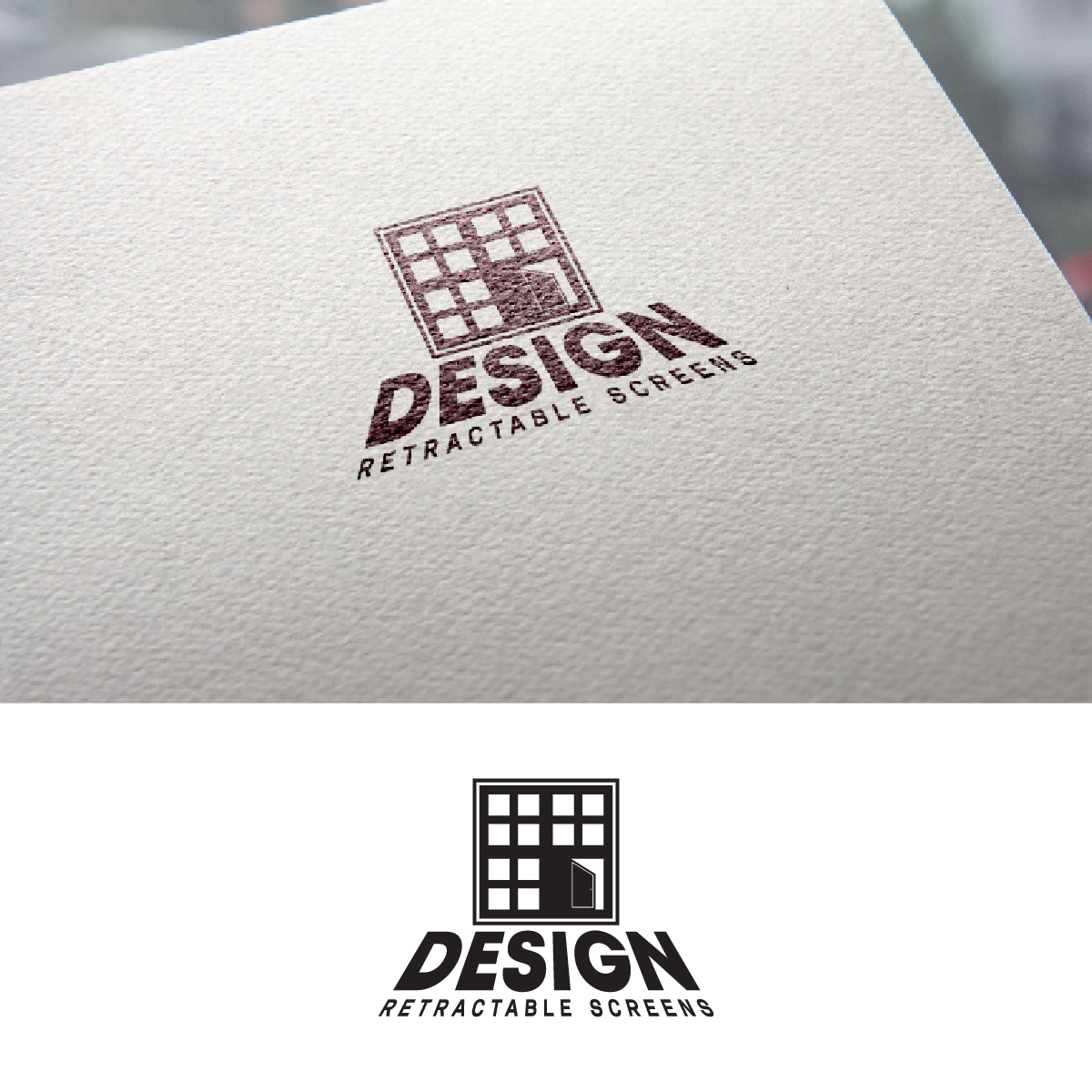 Logo Design by fly  design for Design Windows & Doors, Inc. | Design #34063739