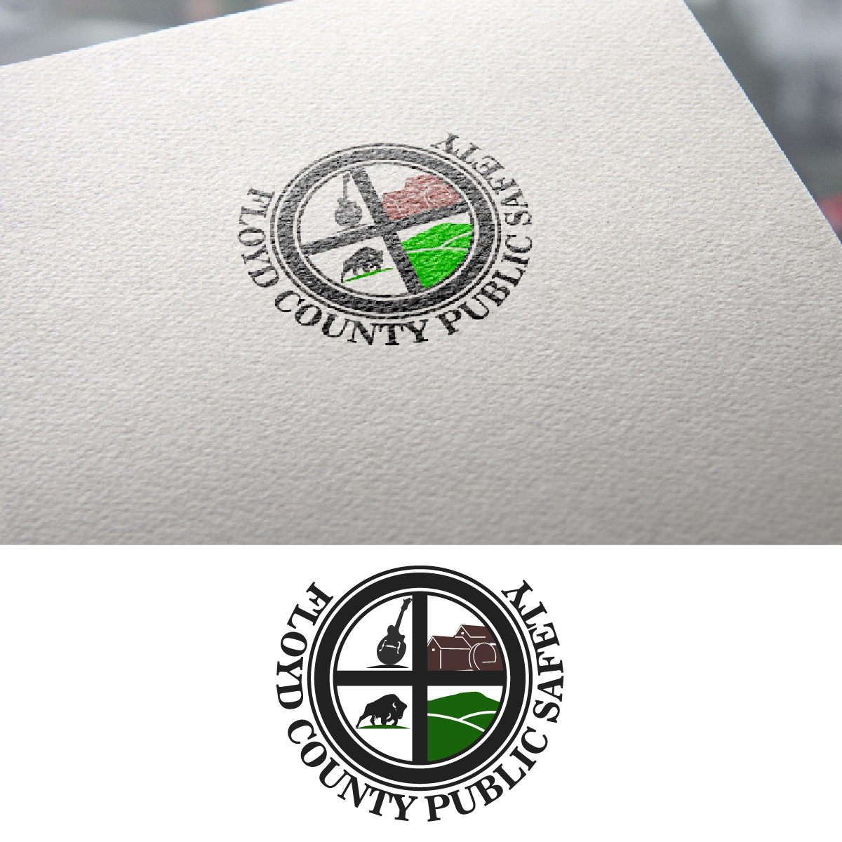 Logo Design by fly  design for Floyd County | Design #34064325