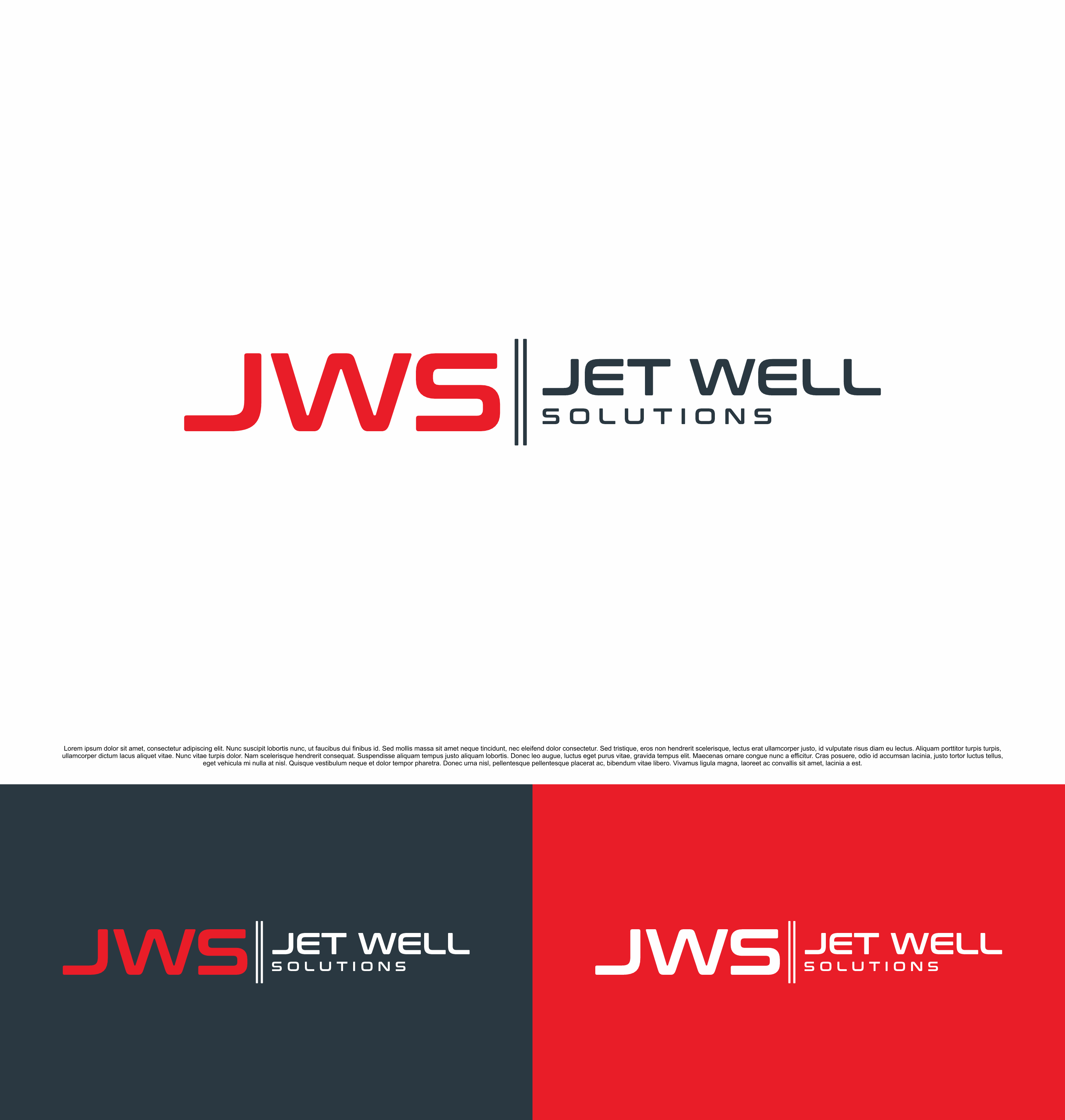 Logo Design by saesean for JET Well Solutions  | Design #34063537