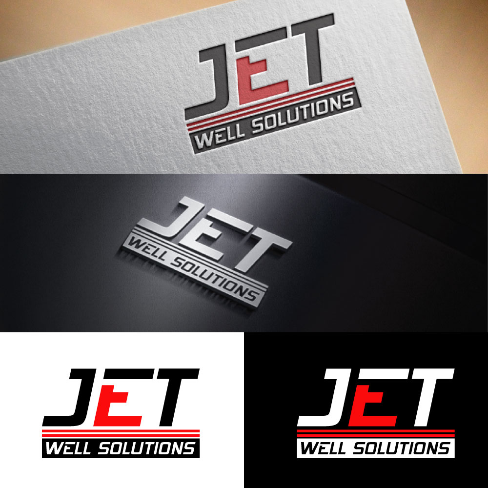 Logo Design by Allix Lauren for JET Well Solutions  | Design #34062071
