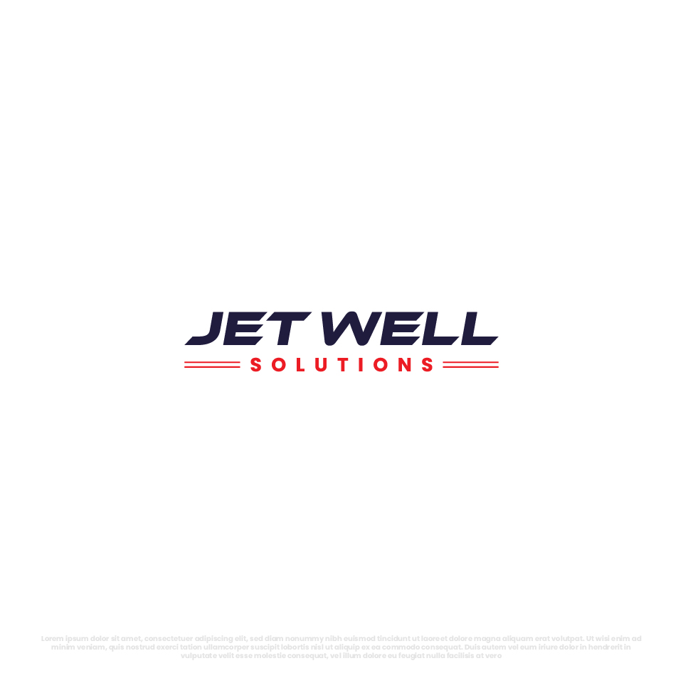 Logo Design by Kayla Studio for JET Well Solutions  | Design #34060616