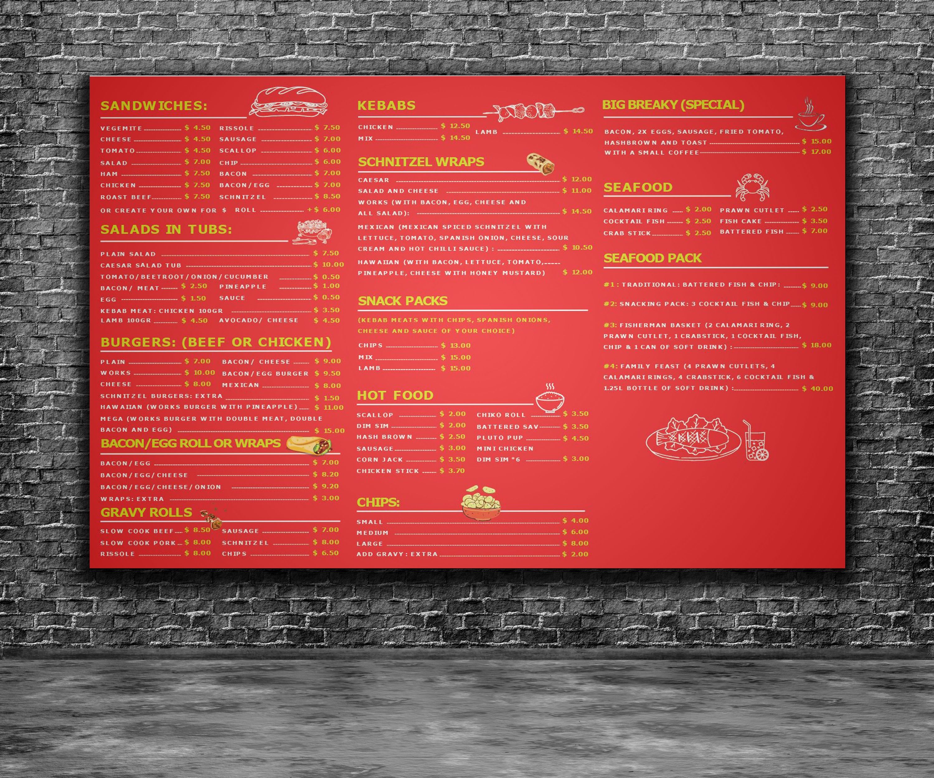 Signage Design by SmartCast for Hunter Hungry Hordes Pty Ltd | Design #34083390