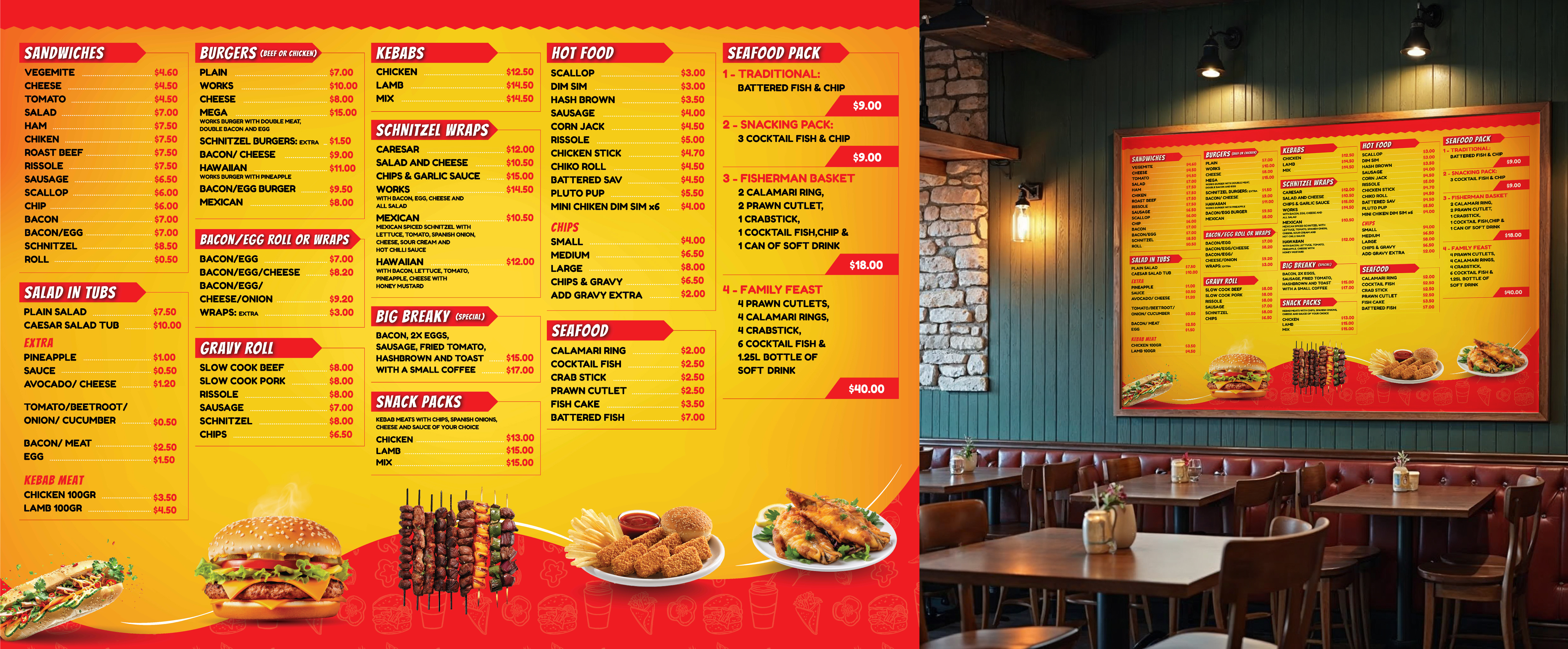 Signage Design by Impressive Sol for Hunter Hungry Hordes Pty Ltd | Design #34082732