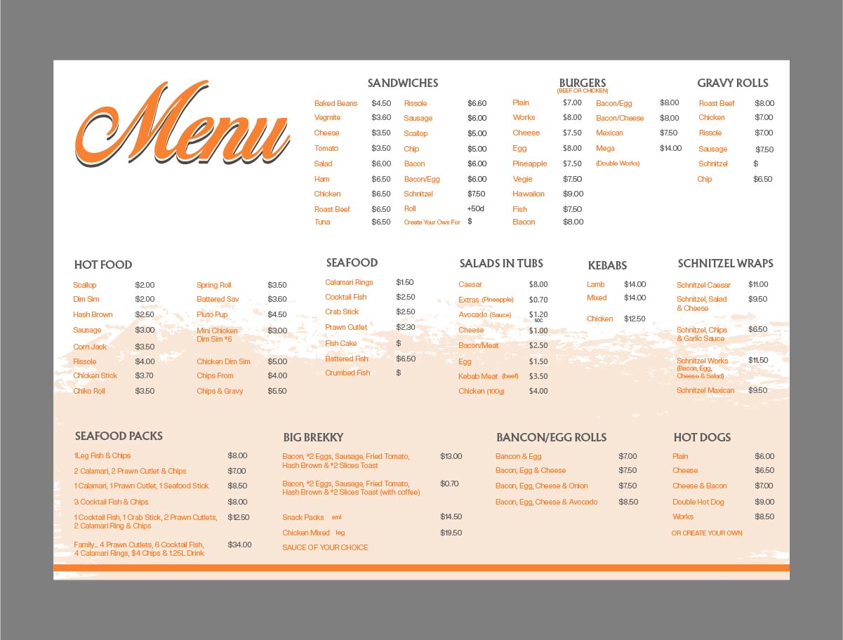 Signage Design by fly  design for Hunter Hungry Hordes Pty Ltd | Design #34076357