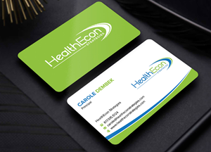 Design de Carte de Visite par sadikul islam pour HealthEcon Strategies | Design : #34066065