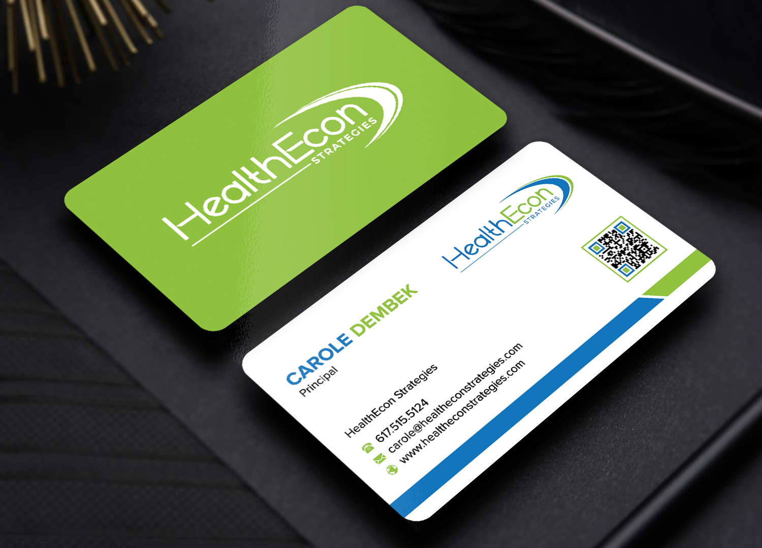 Business Card Design by sadikul islam for HealthEcon Strategies | Design #34066121
