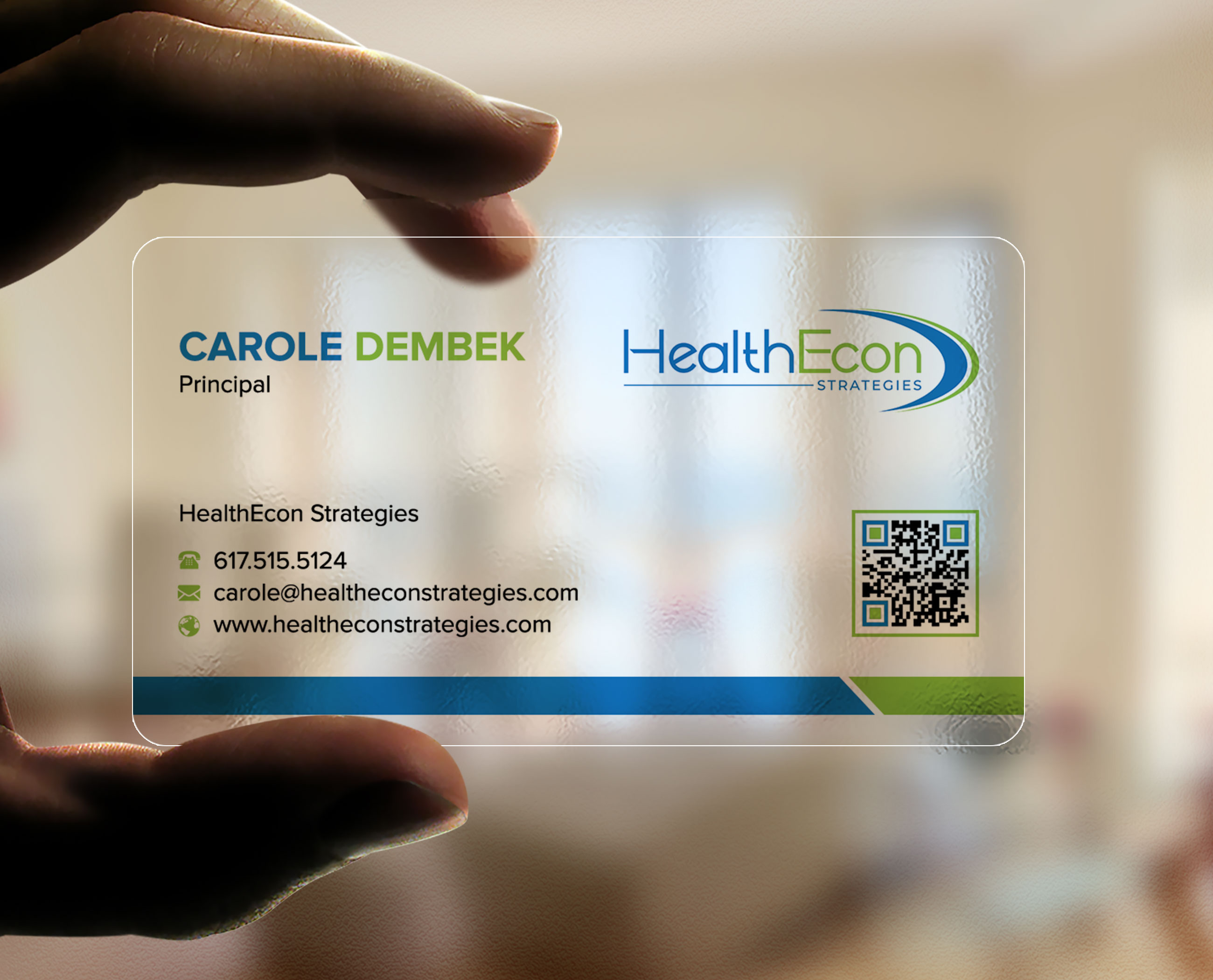 Business Card Design by sadikul islam for HealthEcon Strategies | Design #34066122
