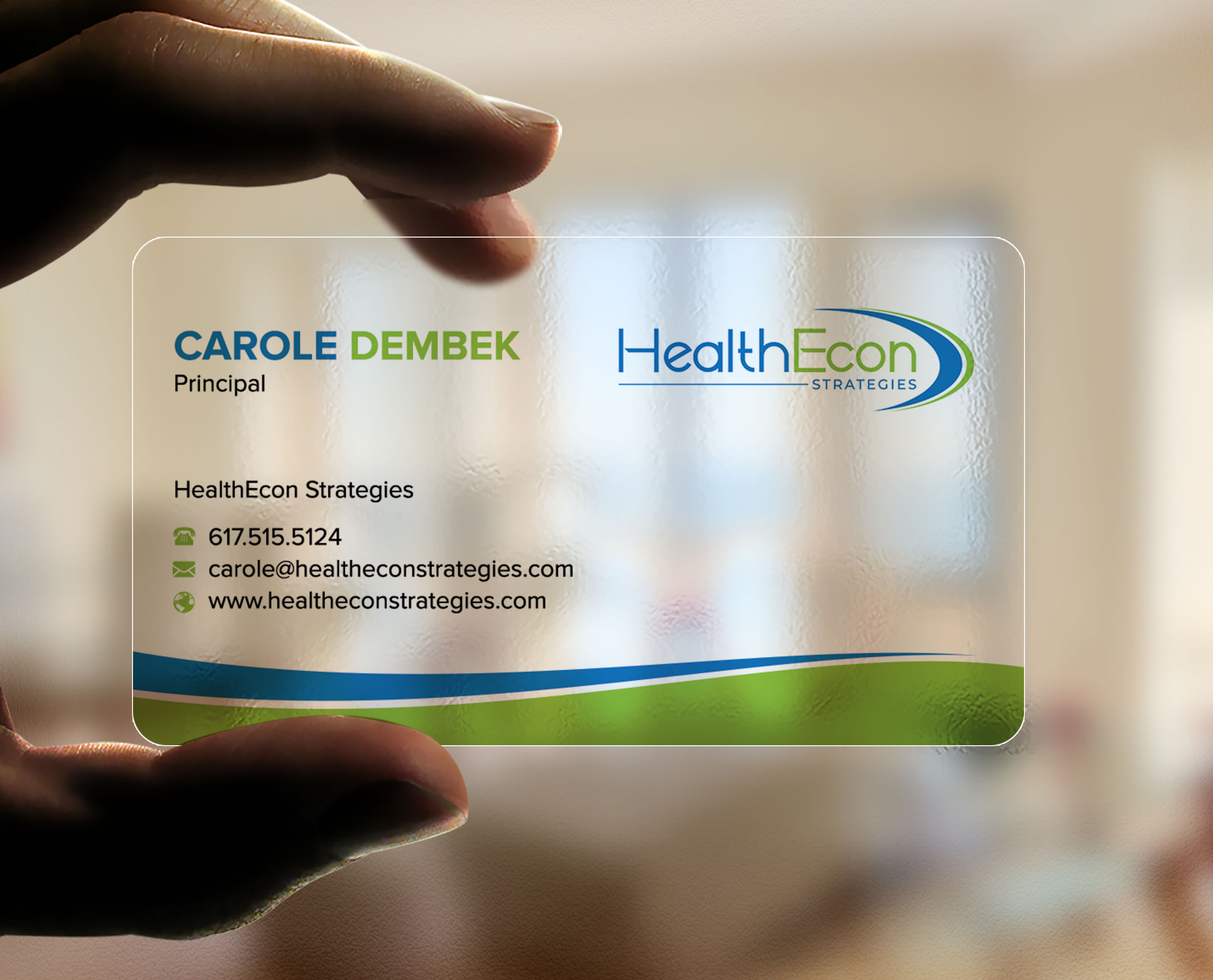 Business Card Design by sadikul islam for HealthEcon Strategies | Design #34066131