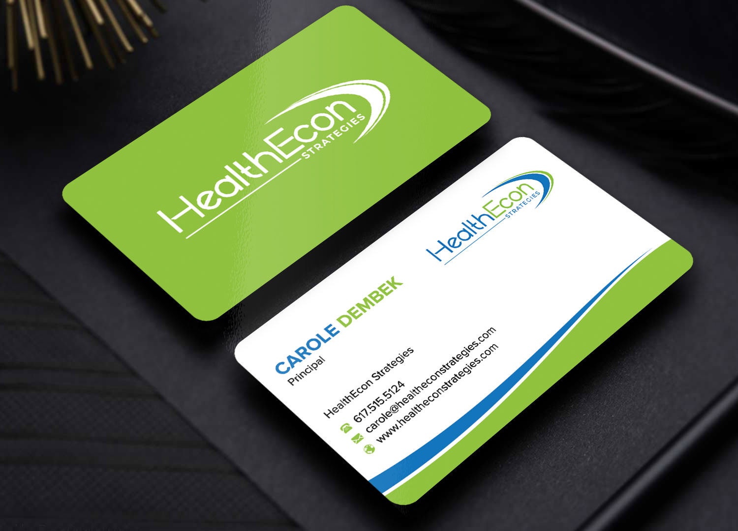 Business Card Design by sadikul islam for HealthEcon Strategies | Design #34066132