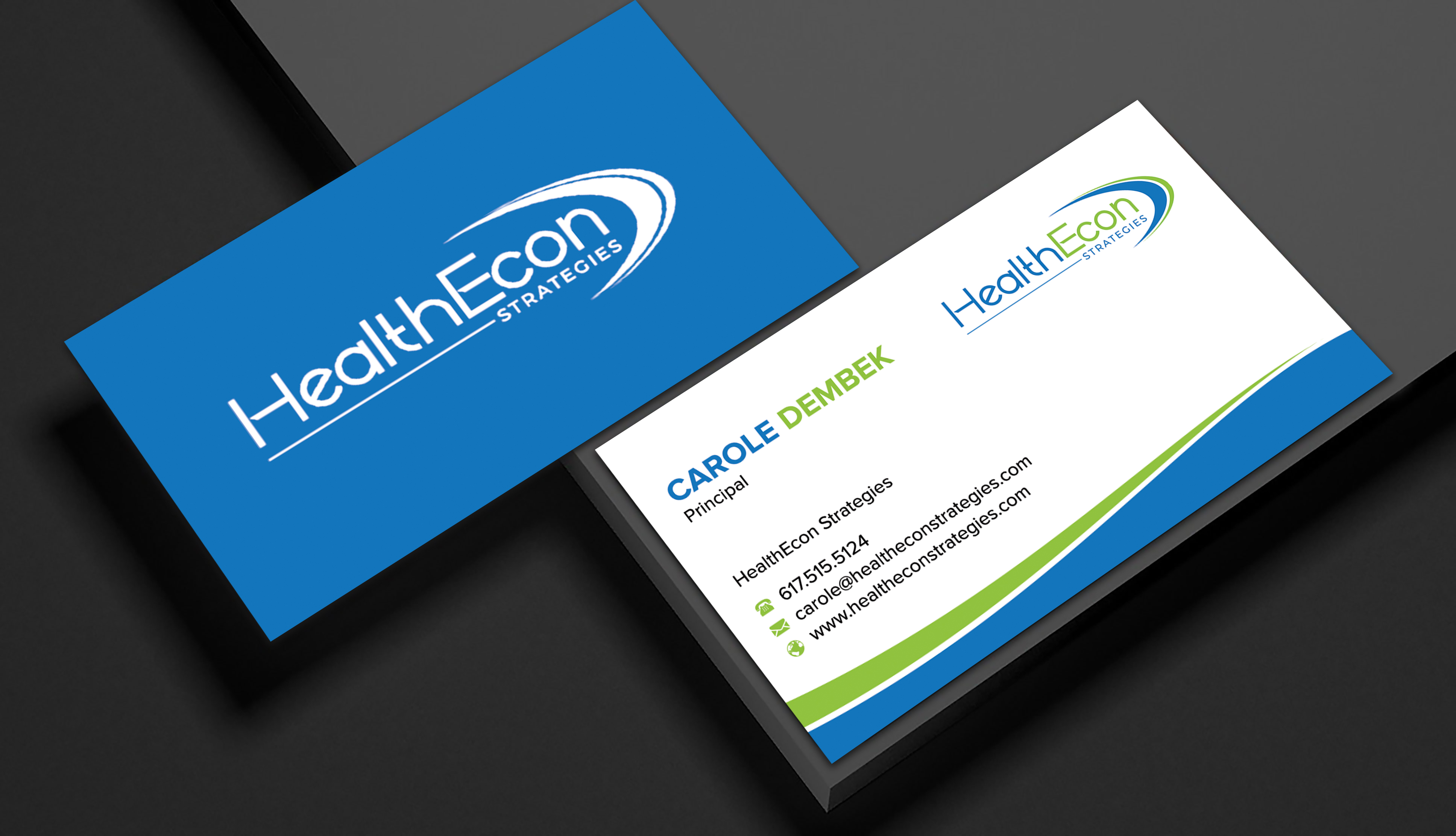 Business Card Design by sadikul islam for HealthEcon Strategies | Design #34066134