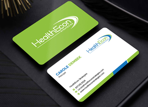 Design de Carte de Visite par sadikul islam pour HealthEcon Strategies | Design : #34066142