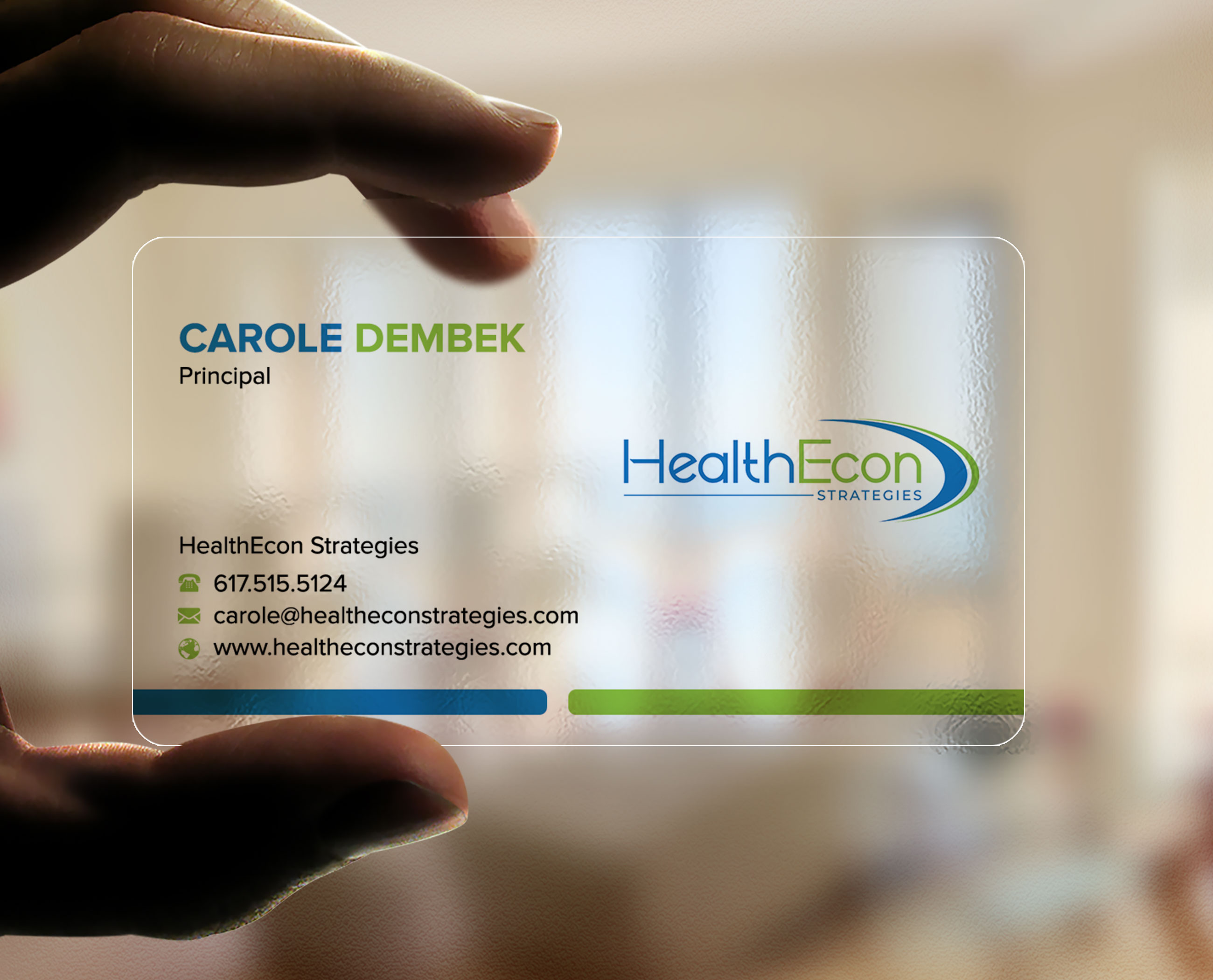 Business Card Design by sadikul islam for HealthEcon Strategies | Design #34066156