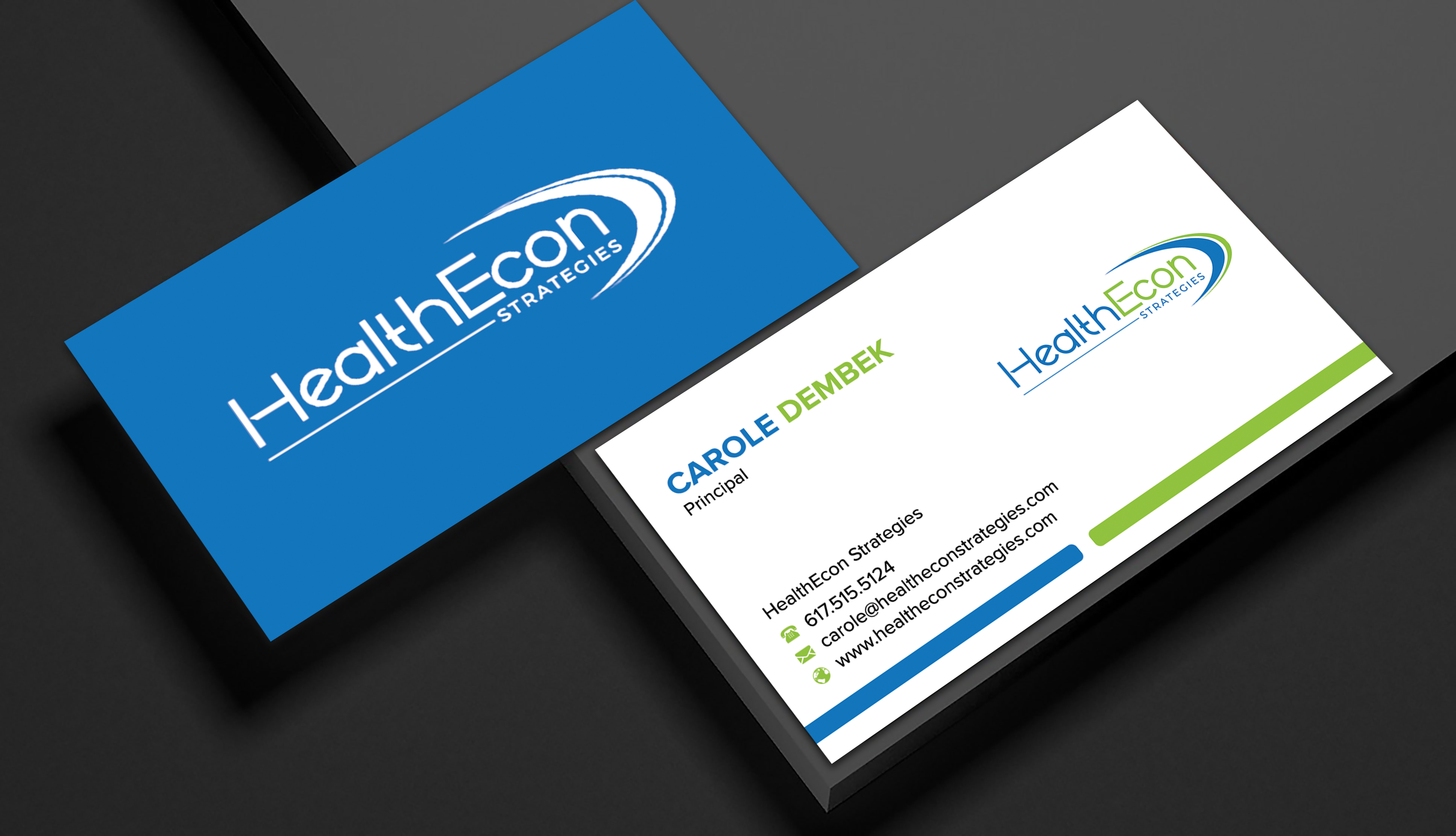 Business Card Design by sadikul islam for HealthEcon Strategies | Design #34066158