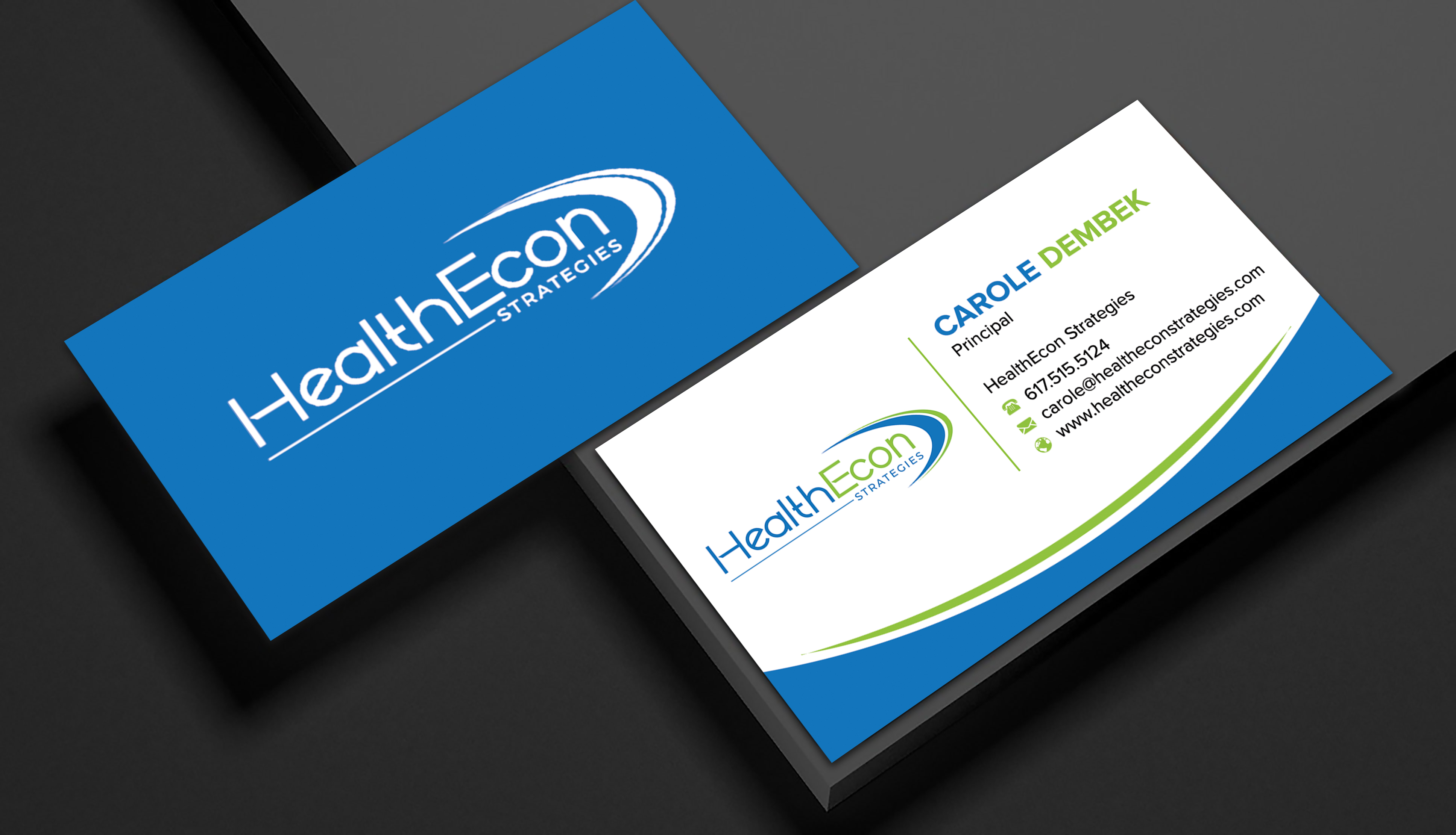 Business Card Design by sadikul islam for HealthEcon Strategies | Design #34066194