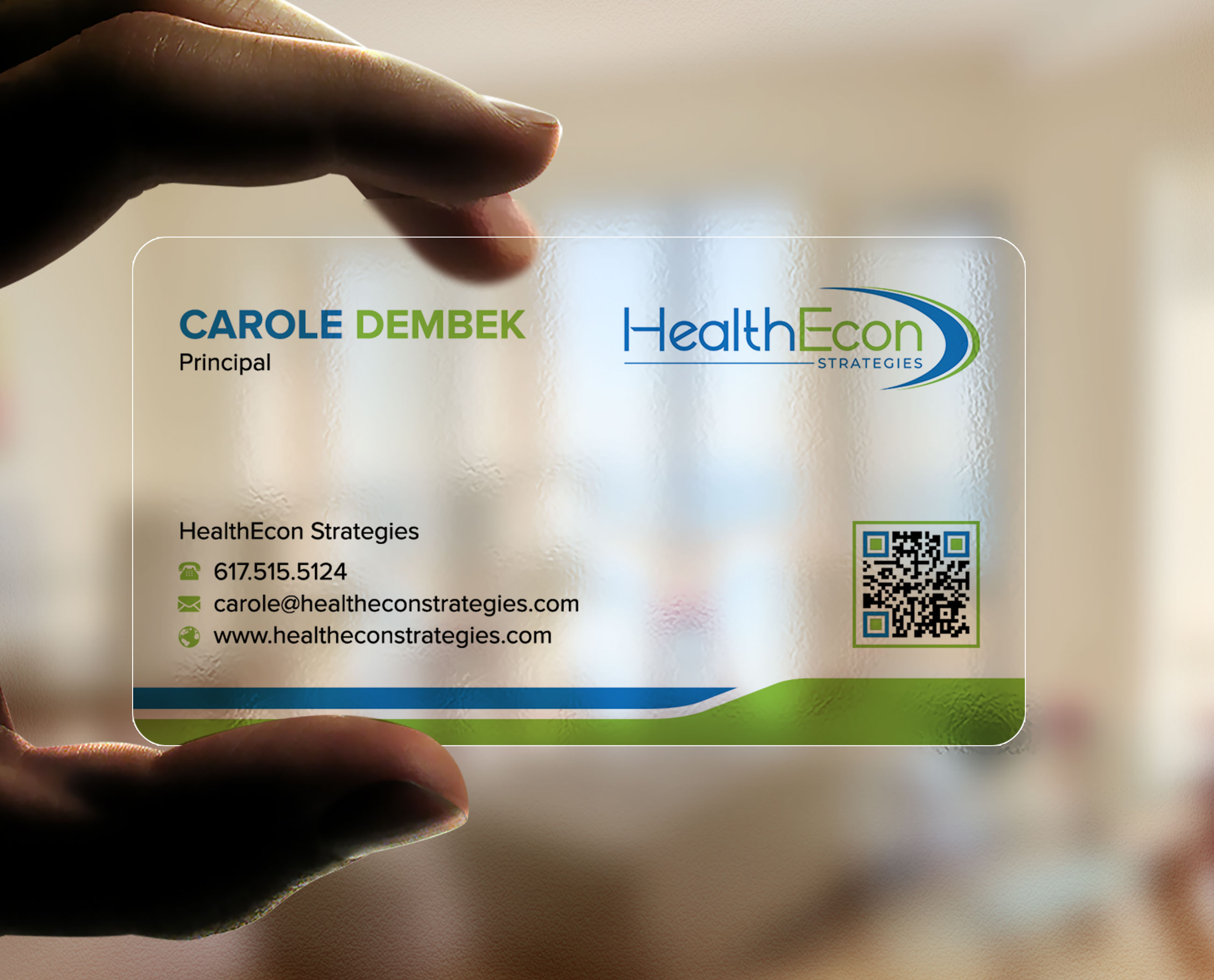 Business Card Design by sadikul islam for HealthEcon Strategies | Design #34066197