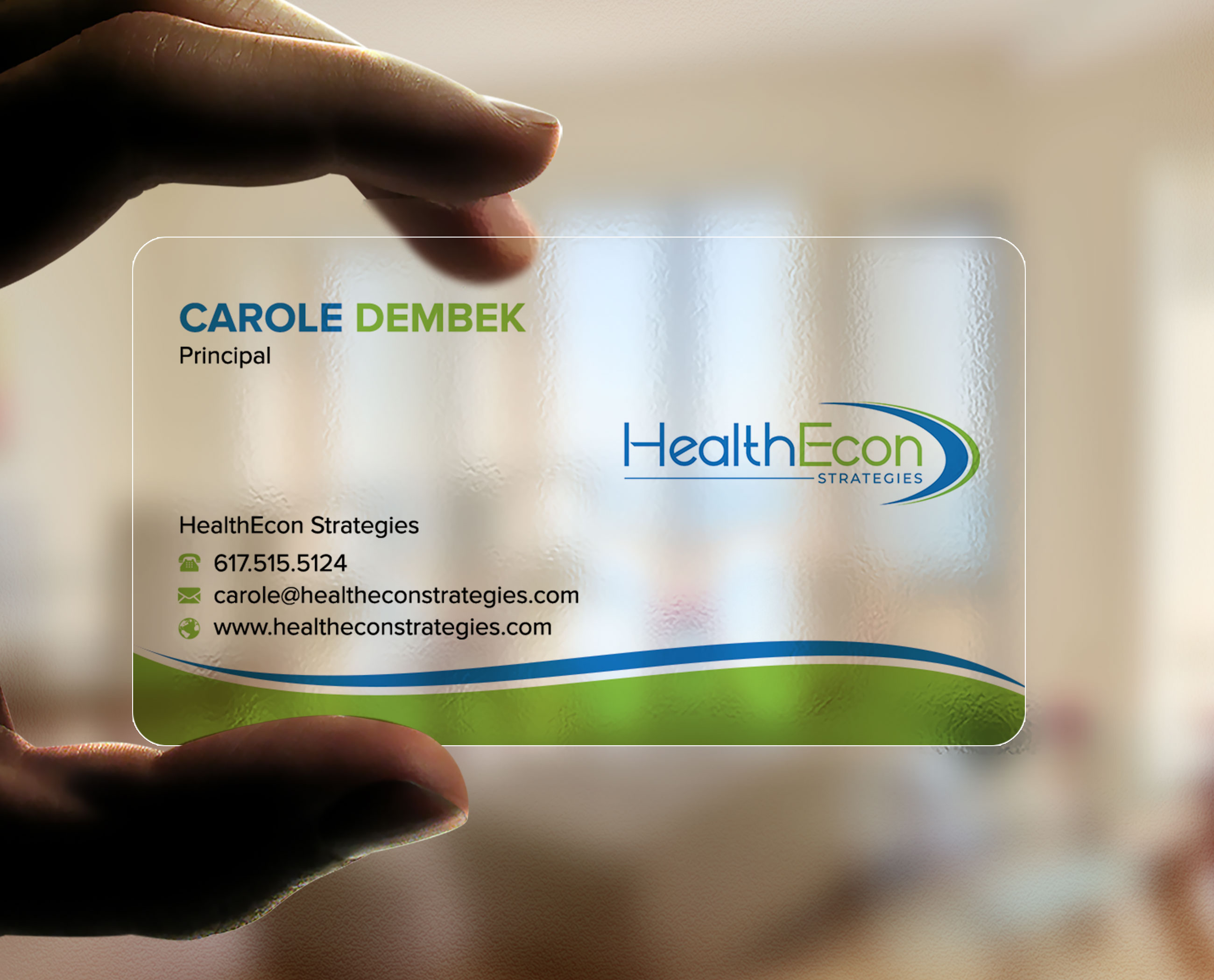 Business Card Design by sadikul islam for HealthEcon Strategies | Design #34066198