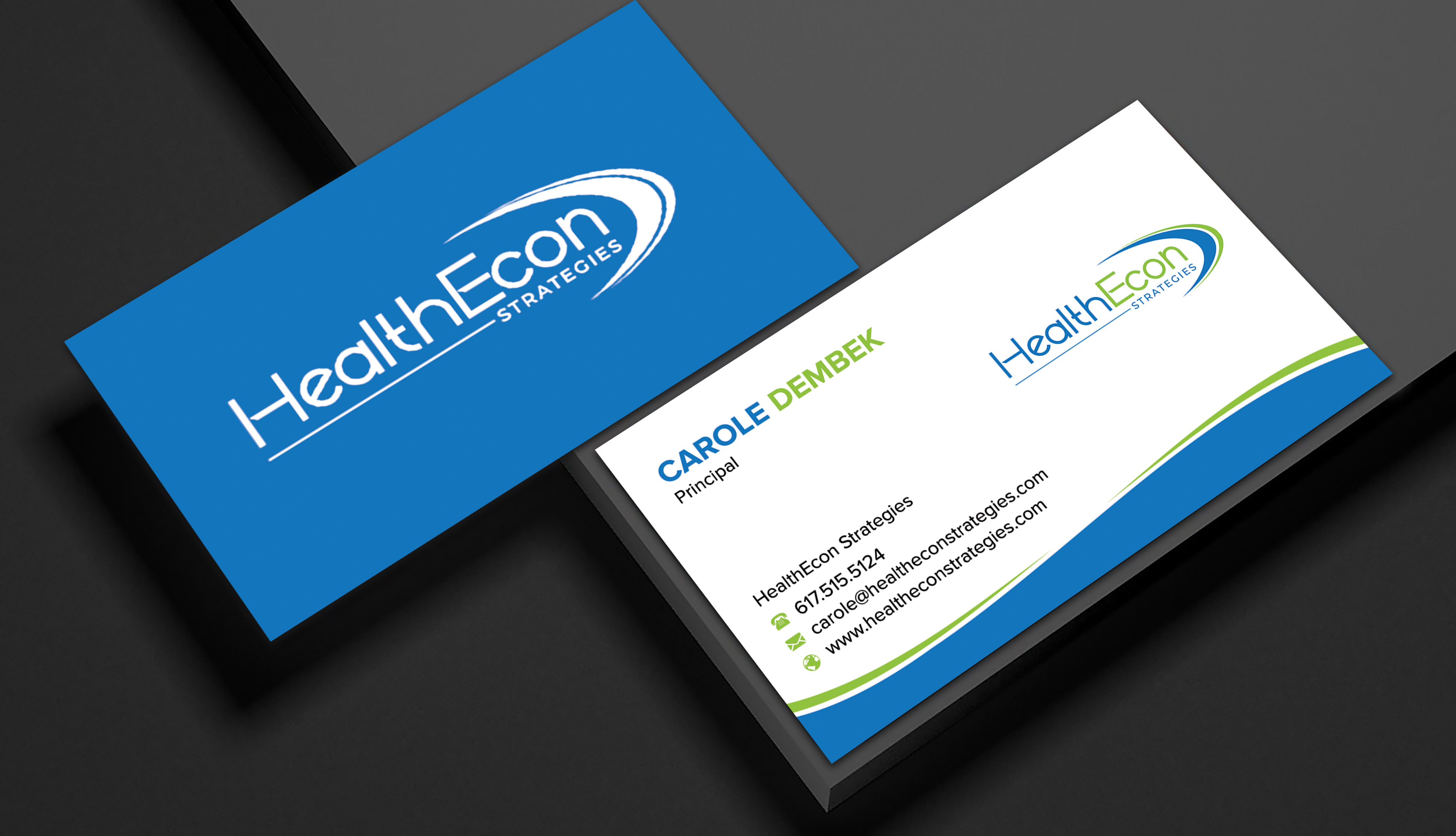 Business Card Design by sadikul islam for HealthEcon Strategies | Design #34066230