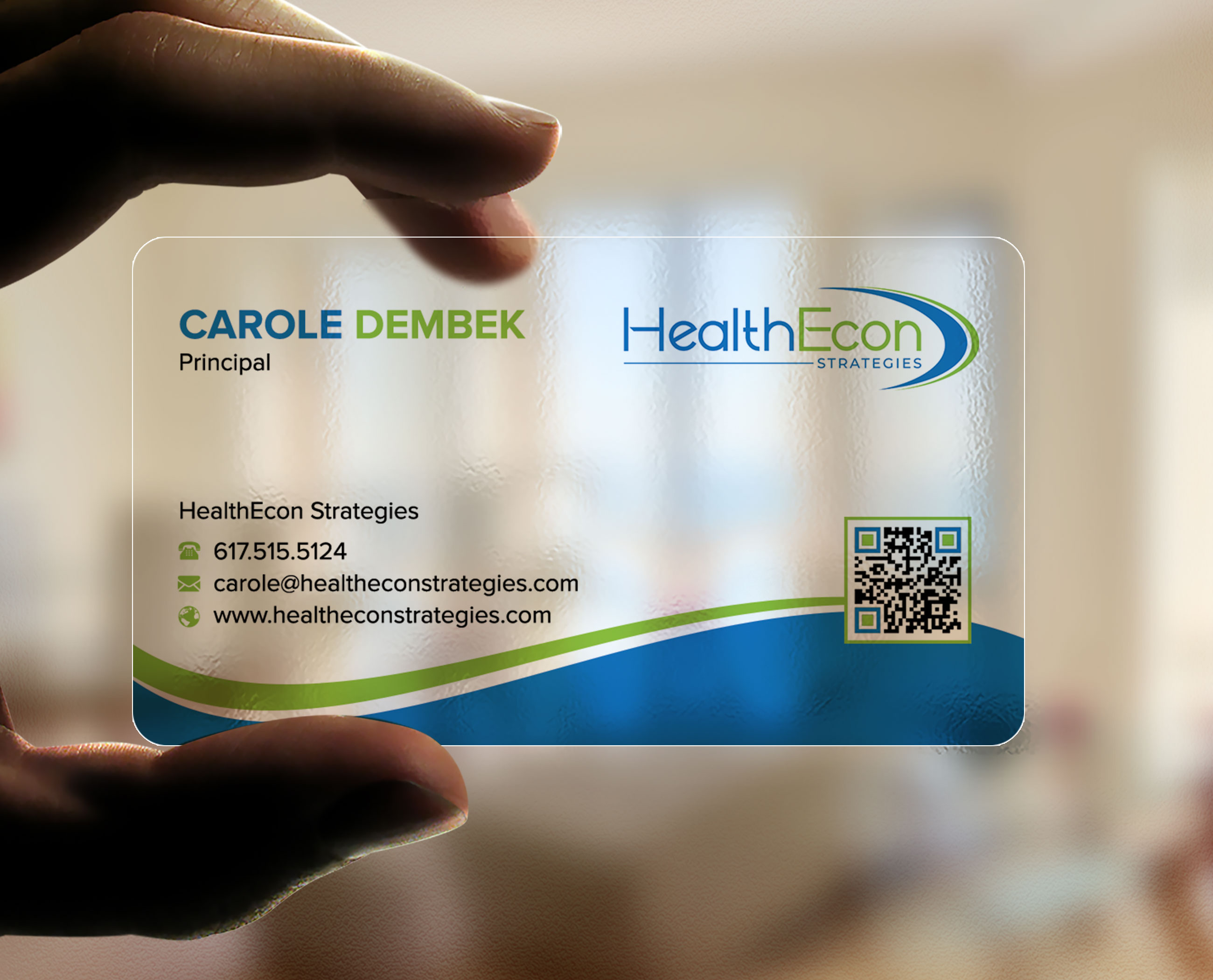 Business Card Design by sadikul islam for HealthEcon Strategies | Design #34066256