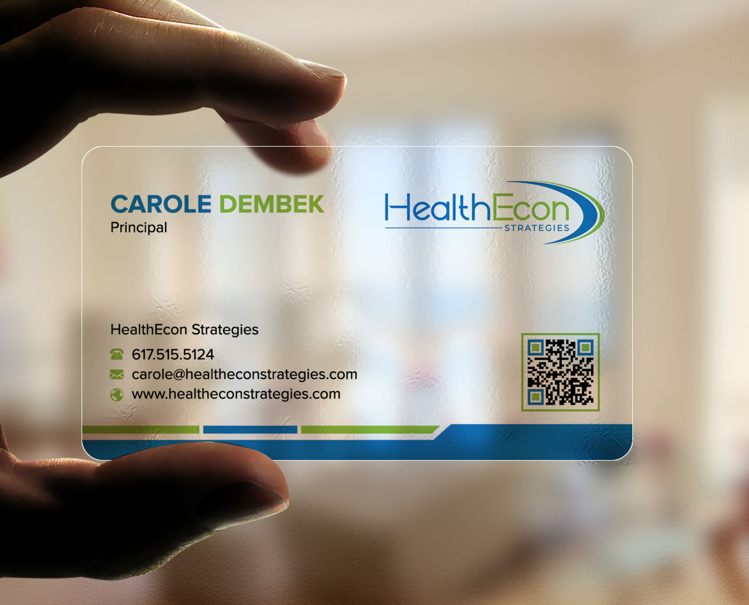 Business Card Design by sadikul islam for HealthEcon Strategies | Design #34066257