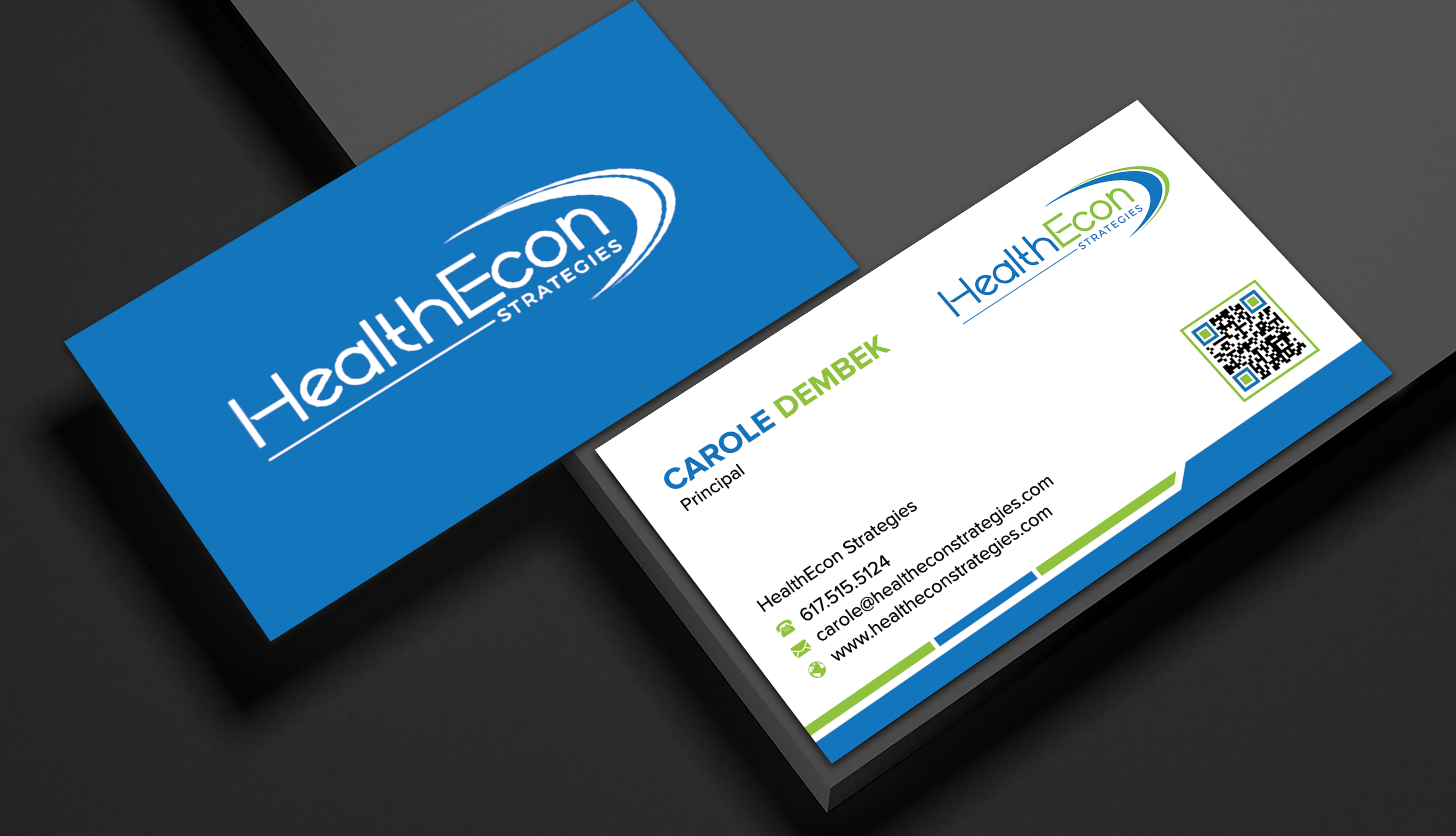 Business Card Design by sadikul islam for HealthEcon Strategies | Design #34066258