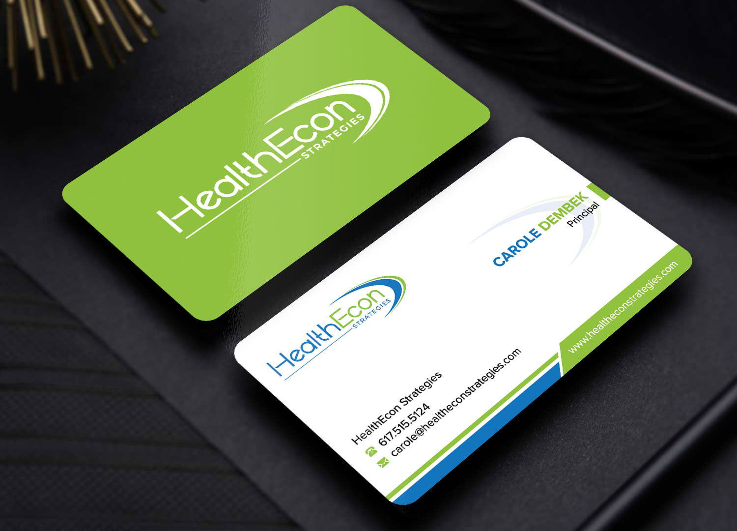 Business Card Design by sadikul islam for HealthEcon Strategies | Design #34066279