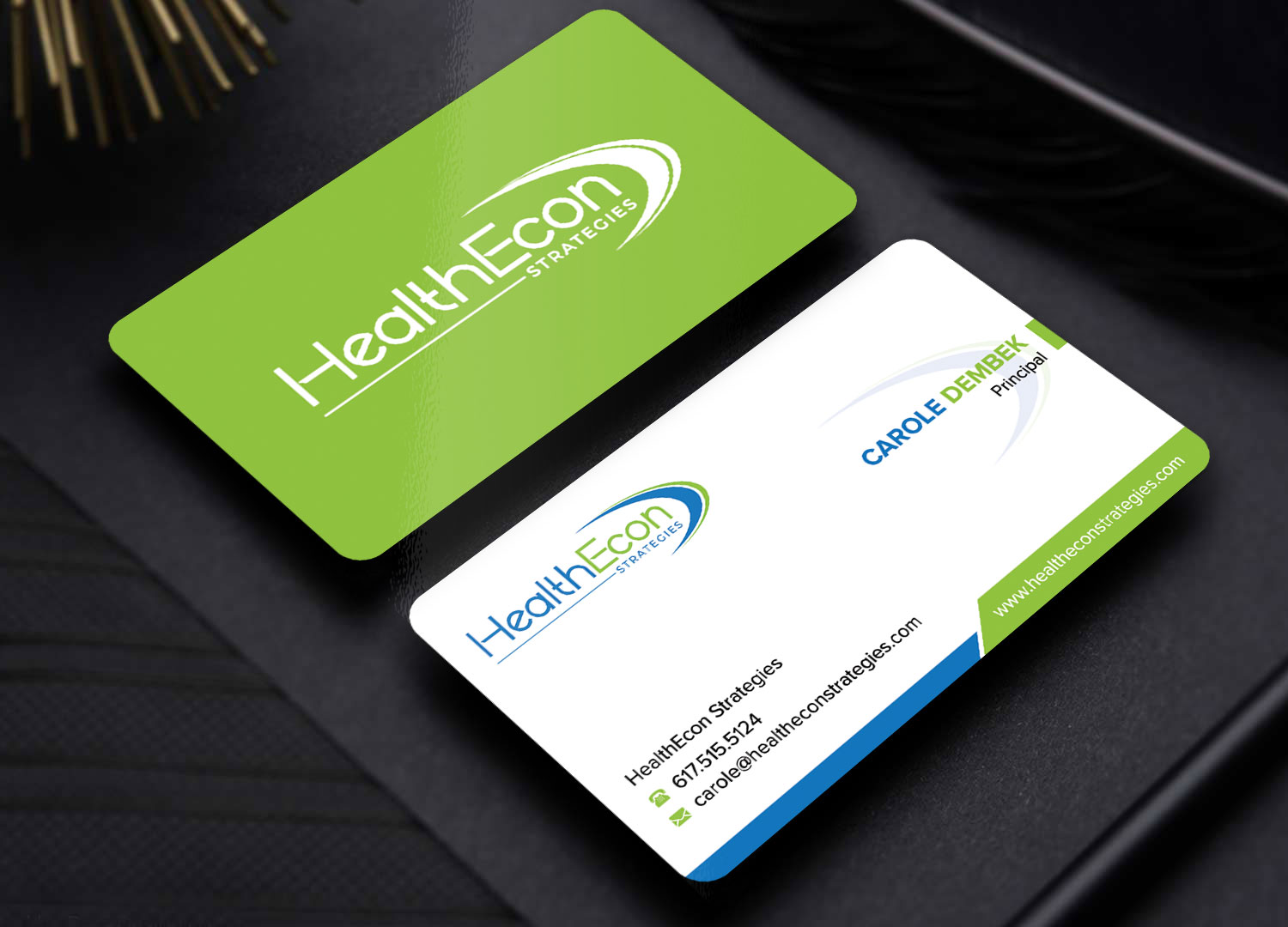 Business Card Design by sadikul islam for HealthEcon Strategies | Design #34066283