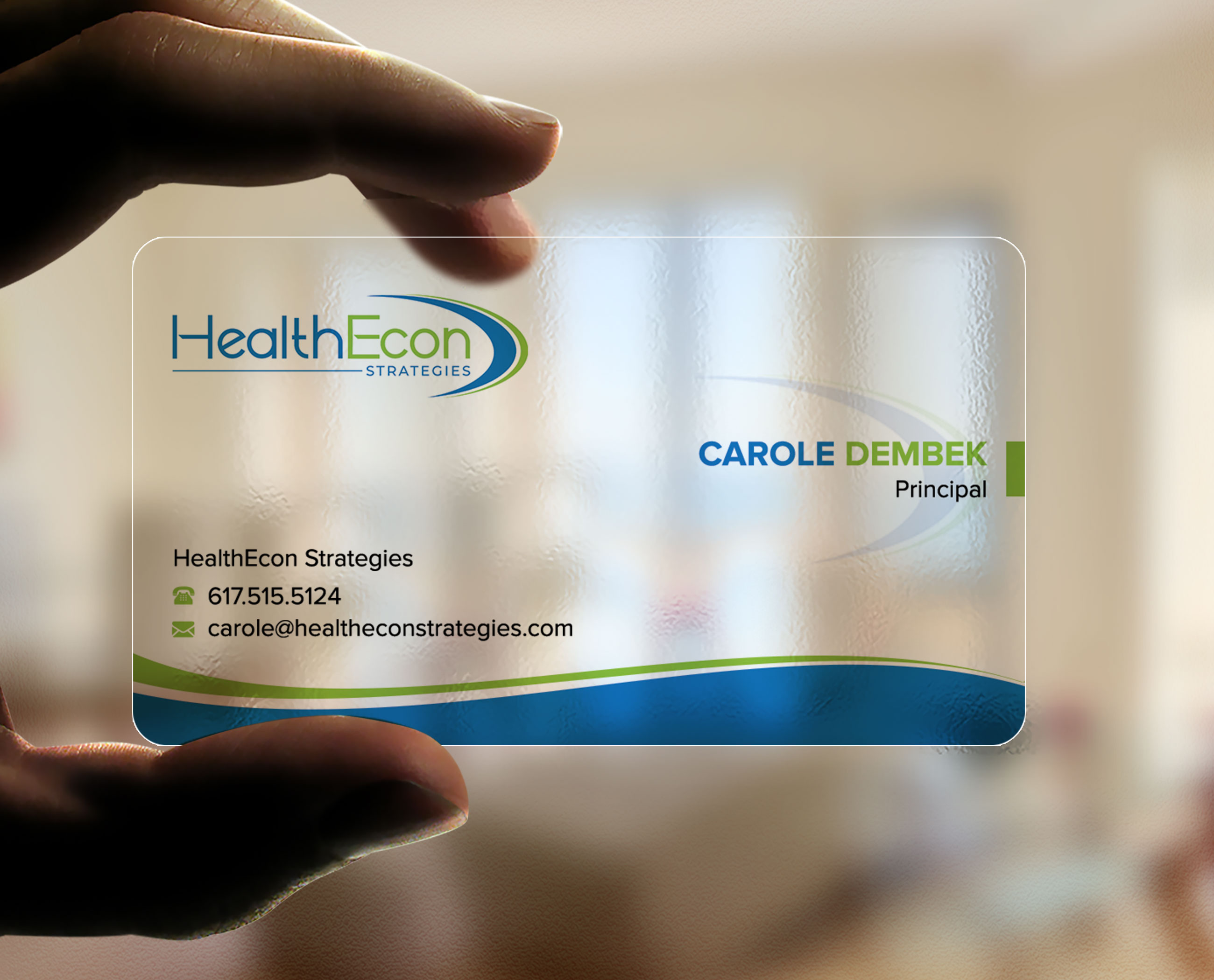 Business Card Design by sadikul islam for HealthEcon Strategies | Design #34066292