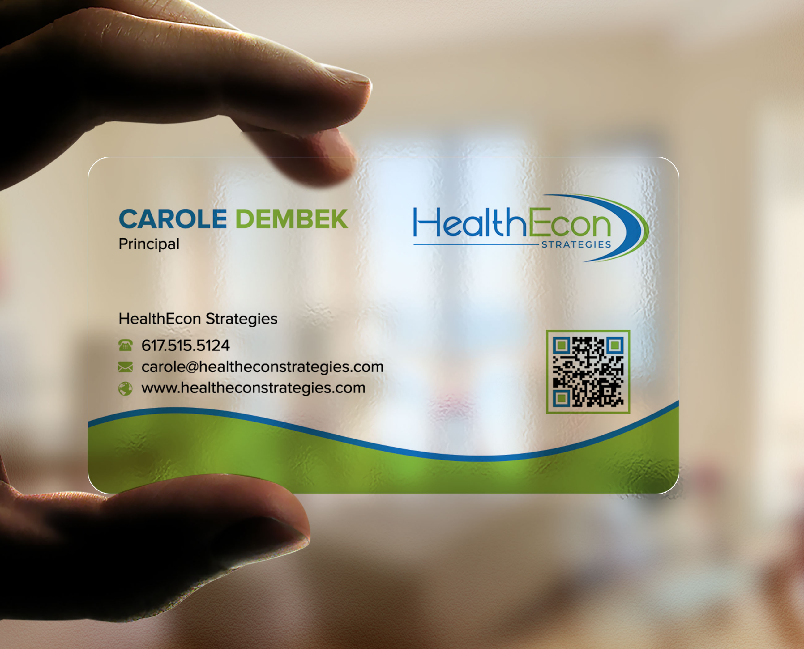 Business Card Design by sadikul islam for HealthEcon Strategies | Design #34066312