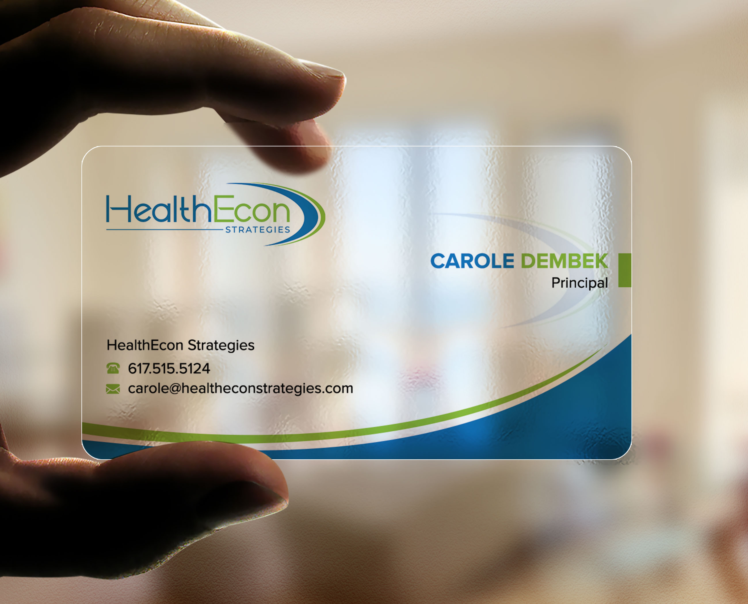 Business Card Design by sadikul islam for HealthEcon Strategies | Design #34066331
