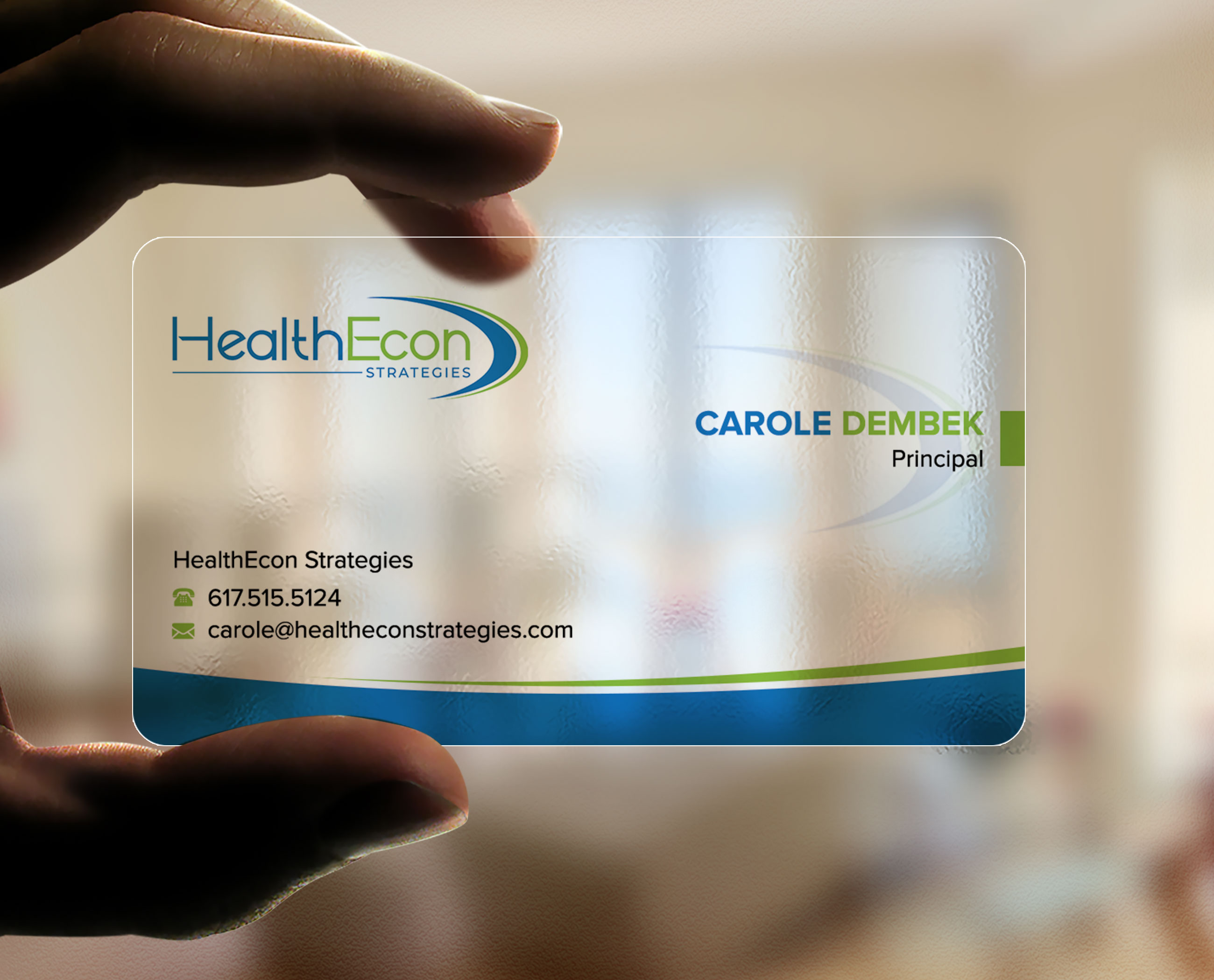 Business Card Design by sadikul islam for HealthEcon Strategies | Design #34066332