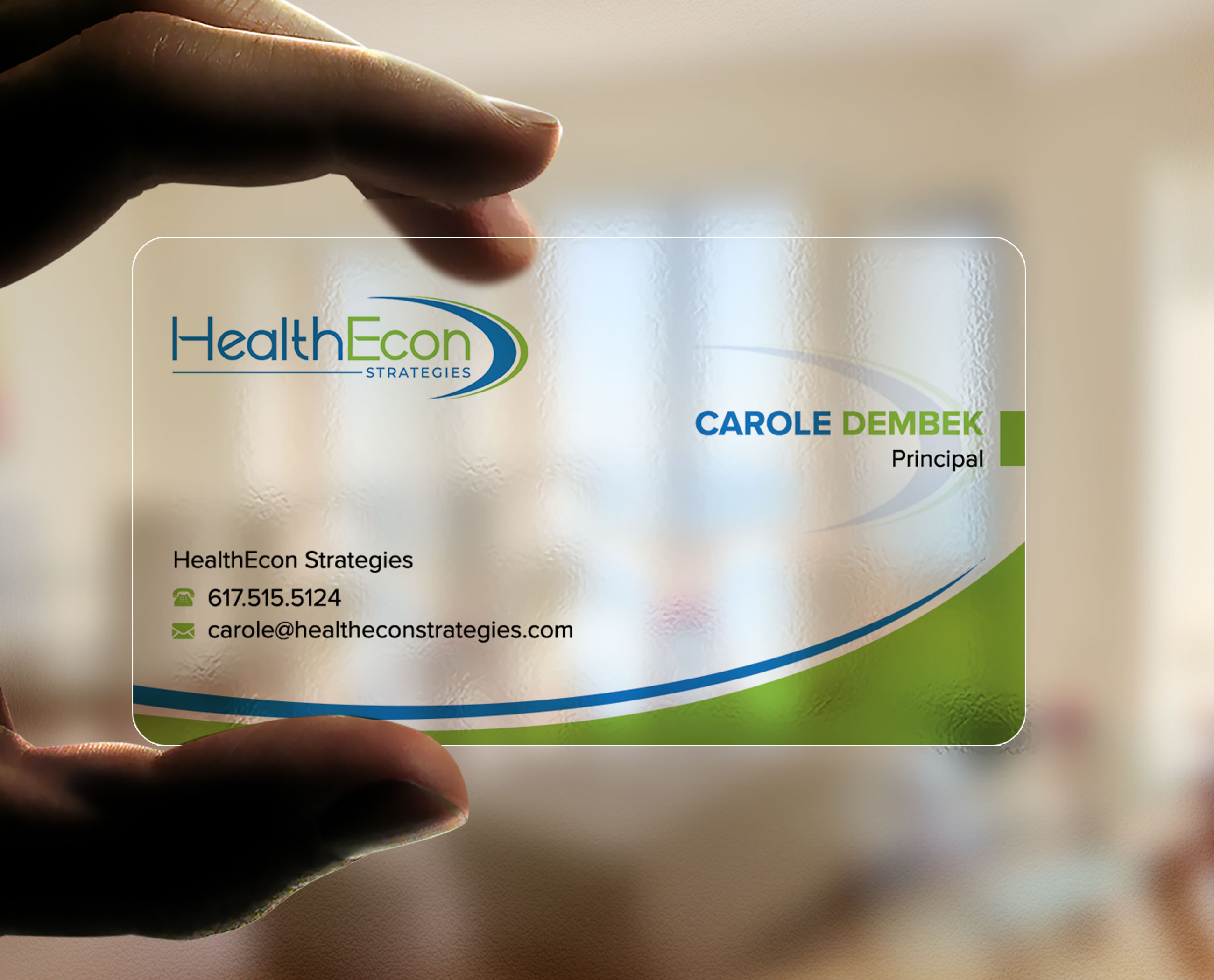 Business Card Design by sadikul islam for HealthEcon Strategies | Design #34066334