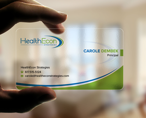 Business Card Design by sadikul islam for HealthEcon Strategies | Design: #34066334