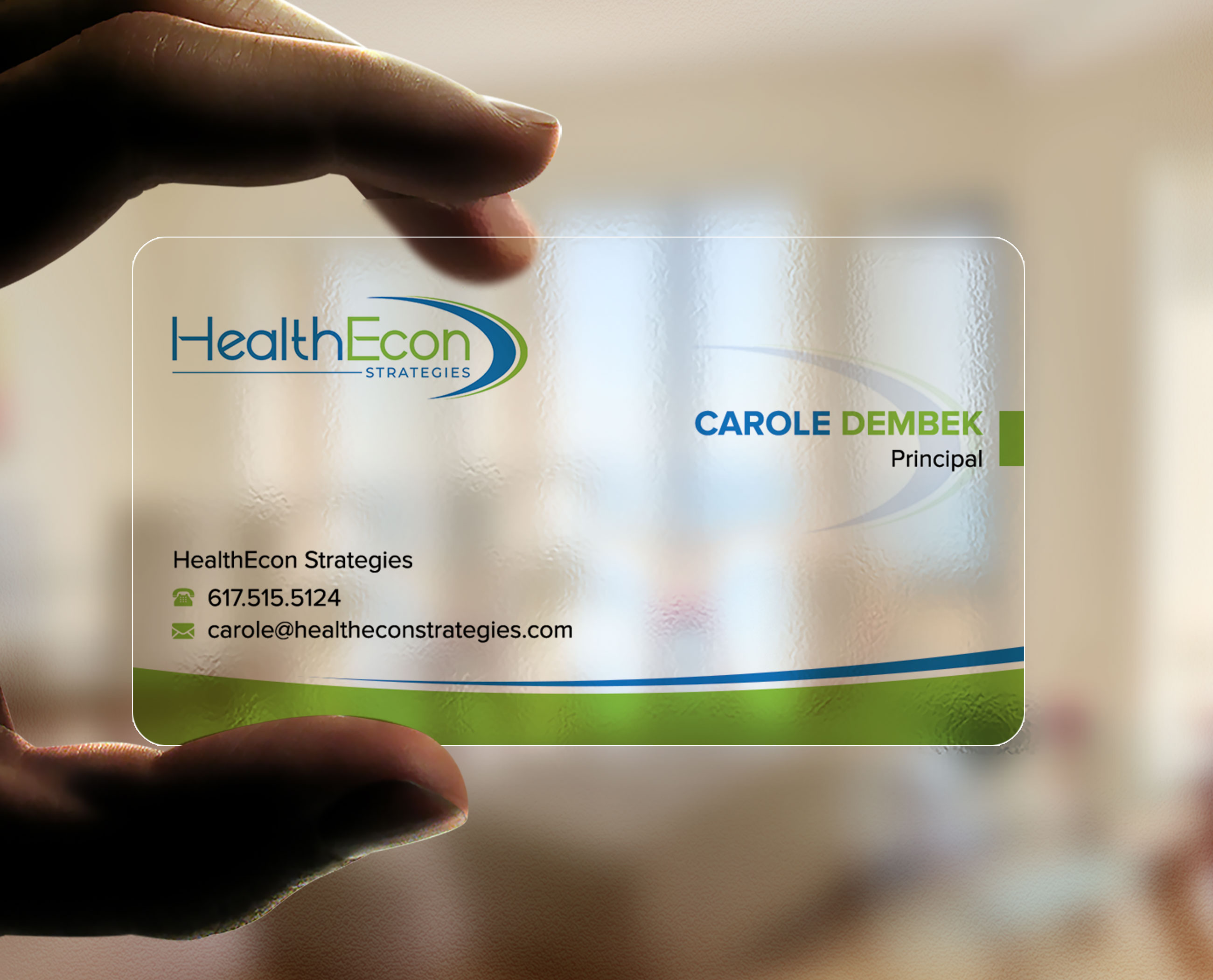 Business Card Design by sadikul islam for HealthEcon Strategies | Design #34066341