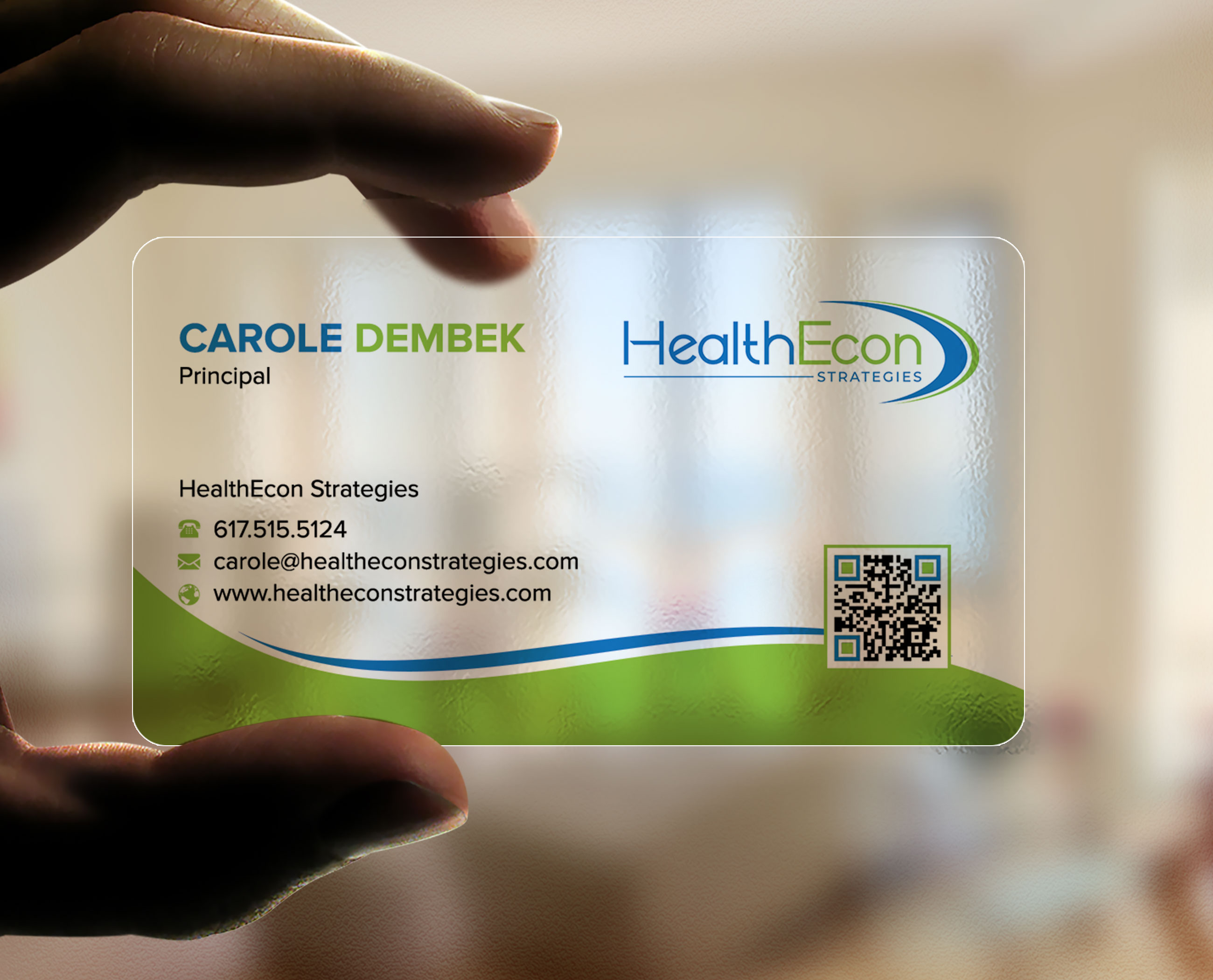 Business Card Design by sadikul islam for HealthEcon Strategies | Design #34066354