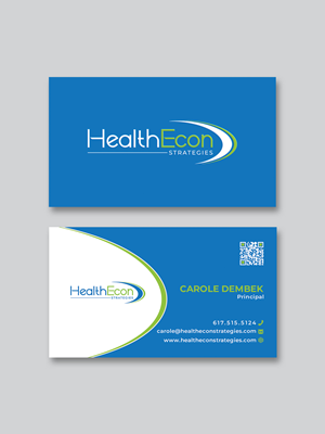 Business Card Design by Creative Moon Design for HealthEcon Strategies | Design: #34066247
